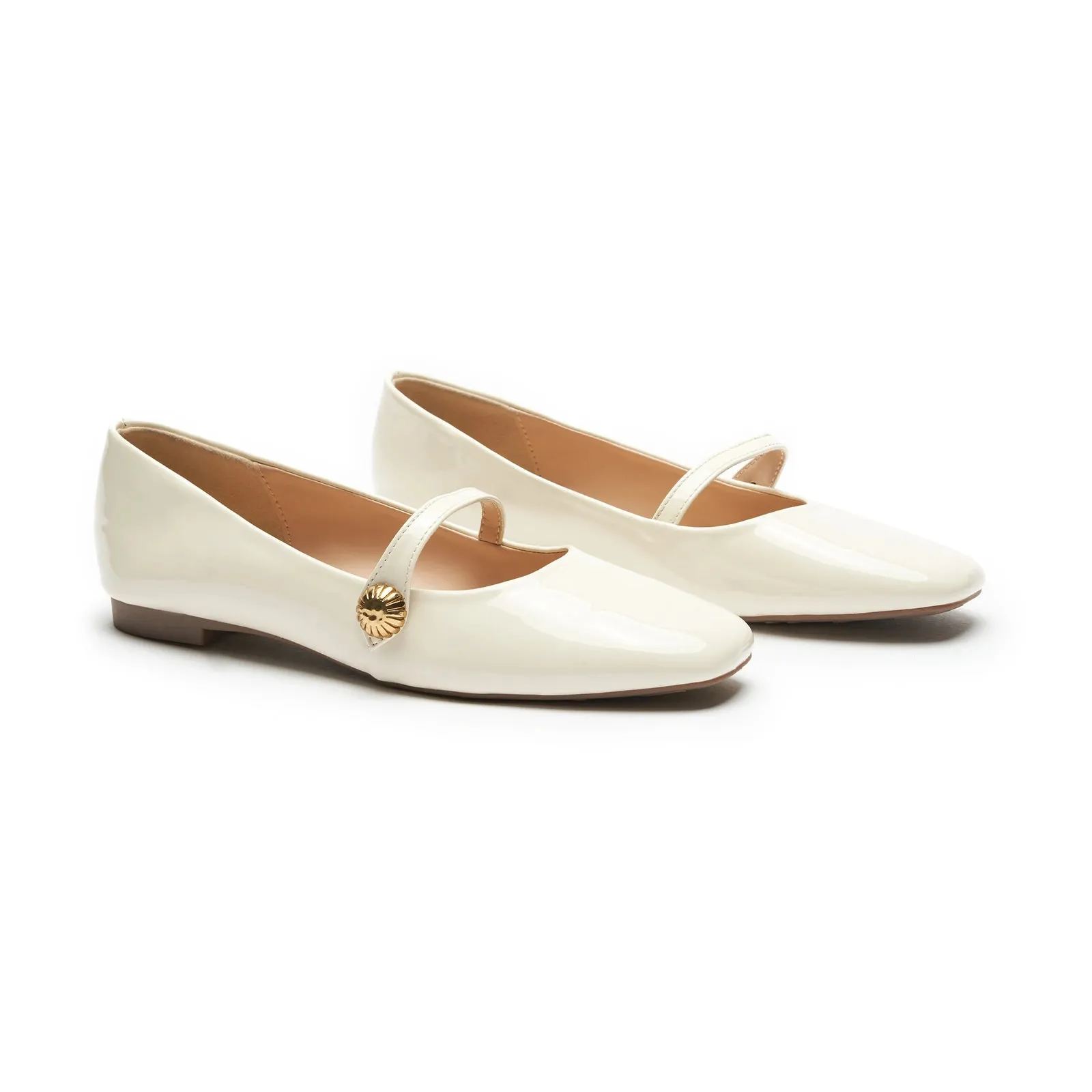 Patent Single-Strap Mary Jane (Clara)