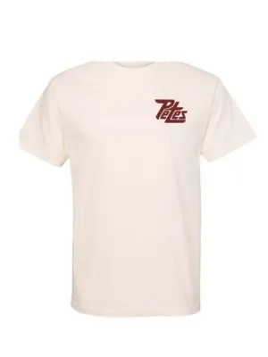 Petes logo history tshirt