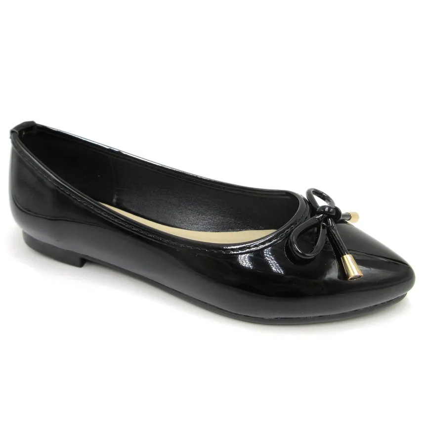 Pierre Dumas Kid's Jace-6 Dress Shoe - Black Patent 41198-301