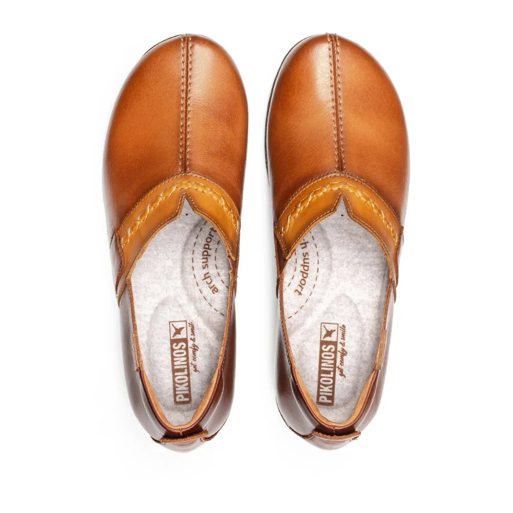 Pikolinos Granada 3627C1 Brandy Leather Clog (Women's)