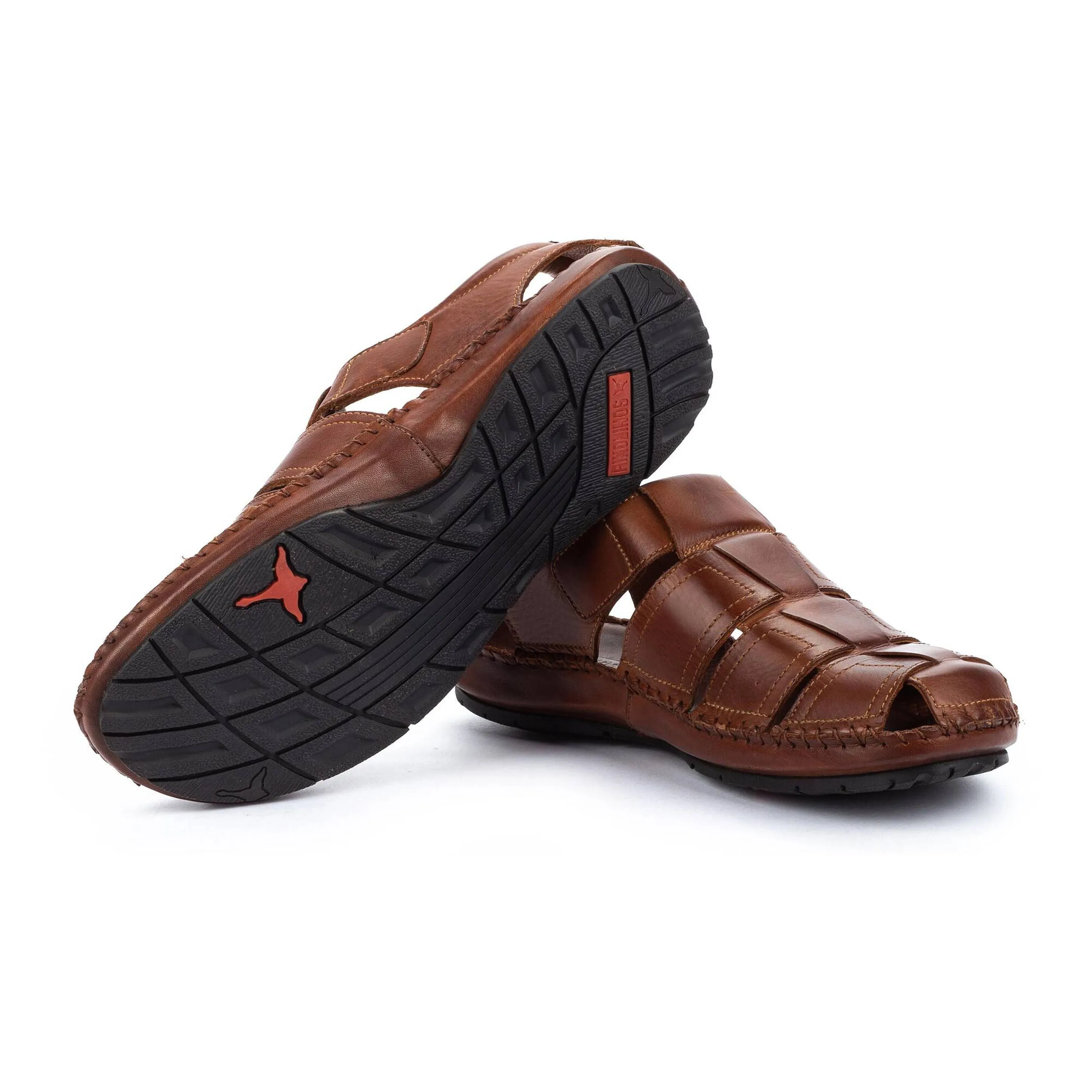 Pikolionos Men Tarifa Fisherman Strap Sandal - Cuero
