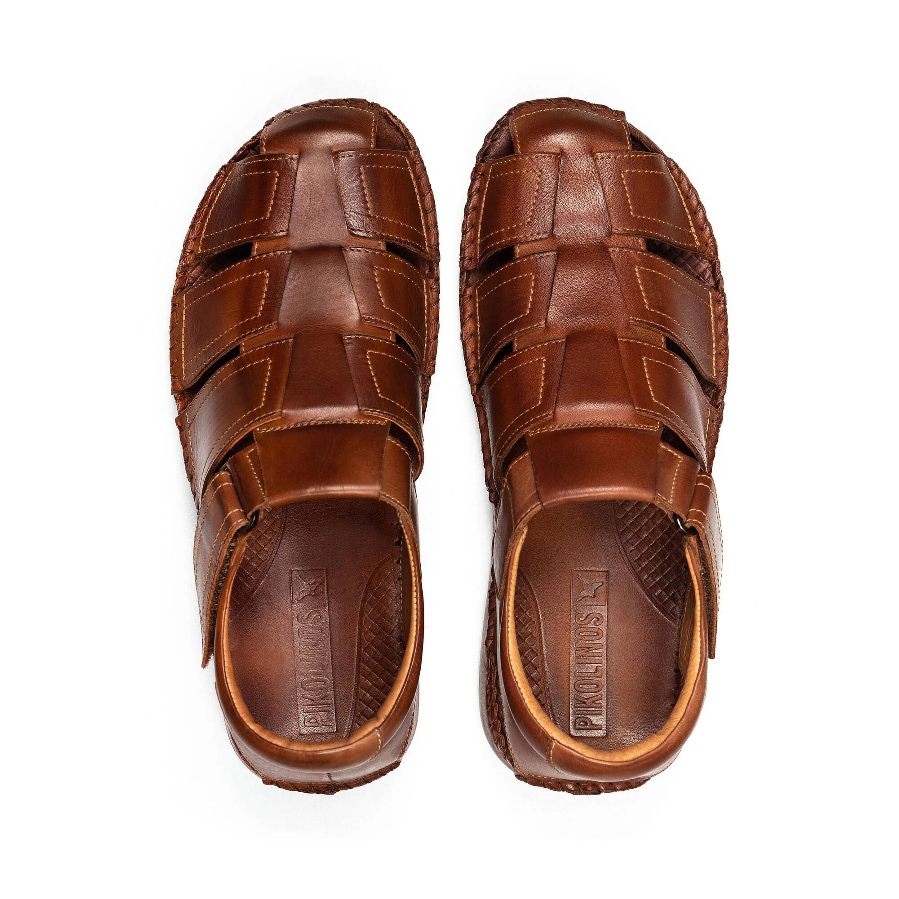 Pikolionos Men Tarifa Fisherman Strap Sandal - Cuero
