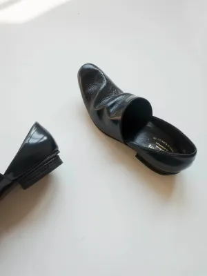 Pleated Luxe Slip-on Shoes