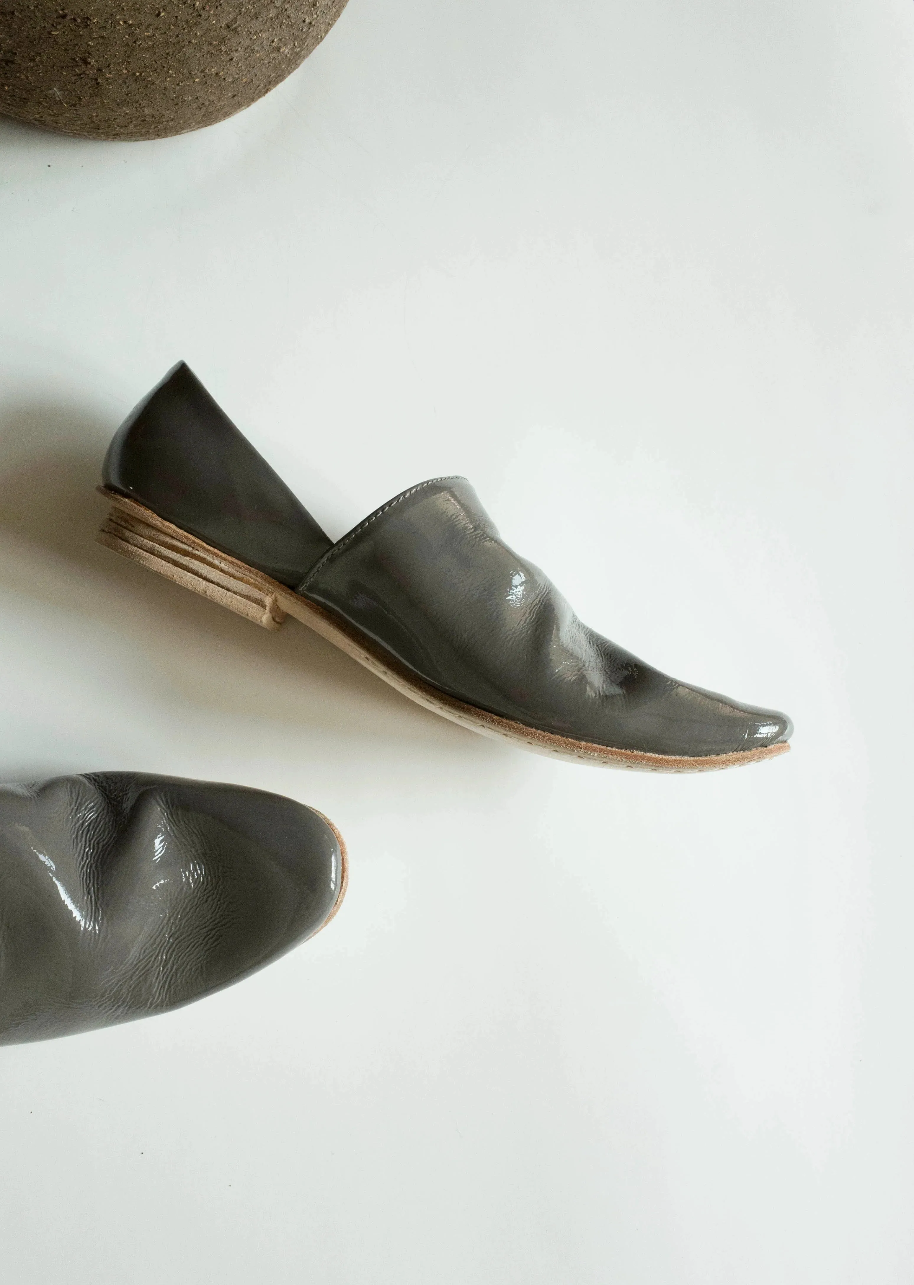 Pleated Luxe Slip-on Shoes