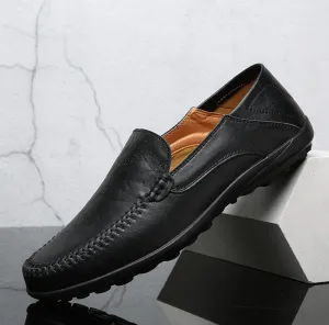 Premium Convertible Leather Loafers