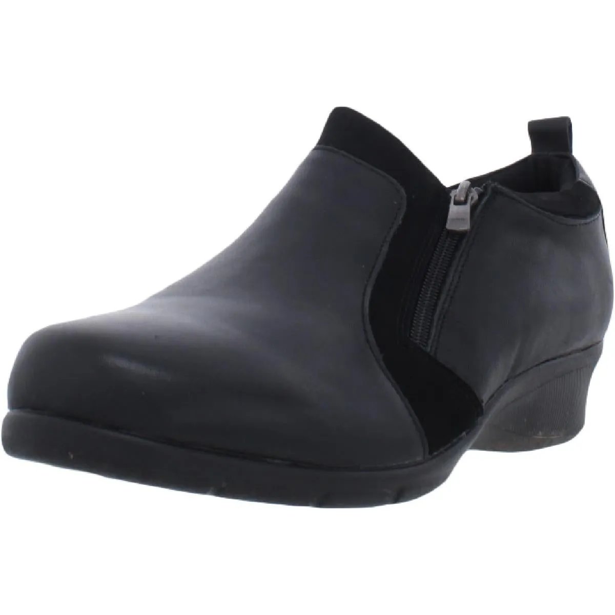 Propet Womens Wendy Leather Comfort Insole Clogs