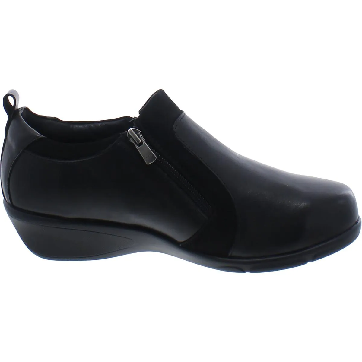 Propet Womens Wendy Leather Comfort Insole Clogs
