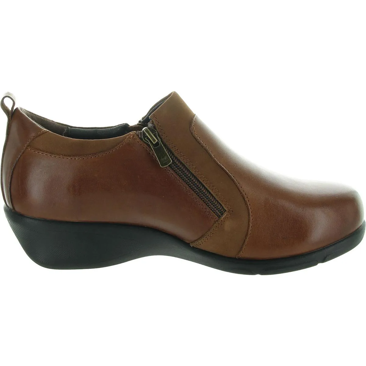 Propet Womens Wendy Leather Comfort Insole Clogs