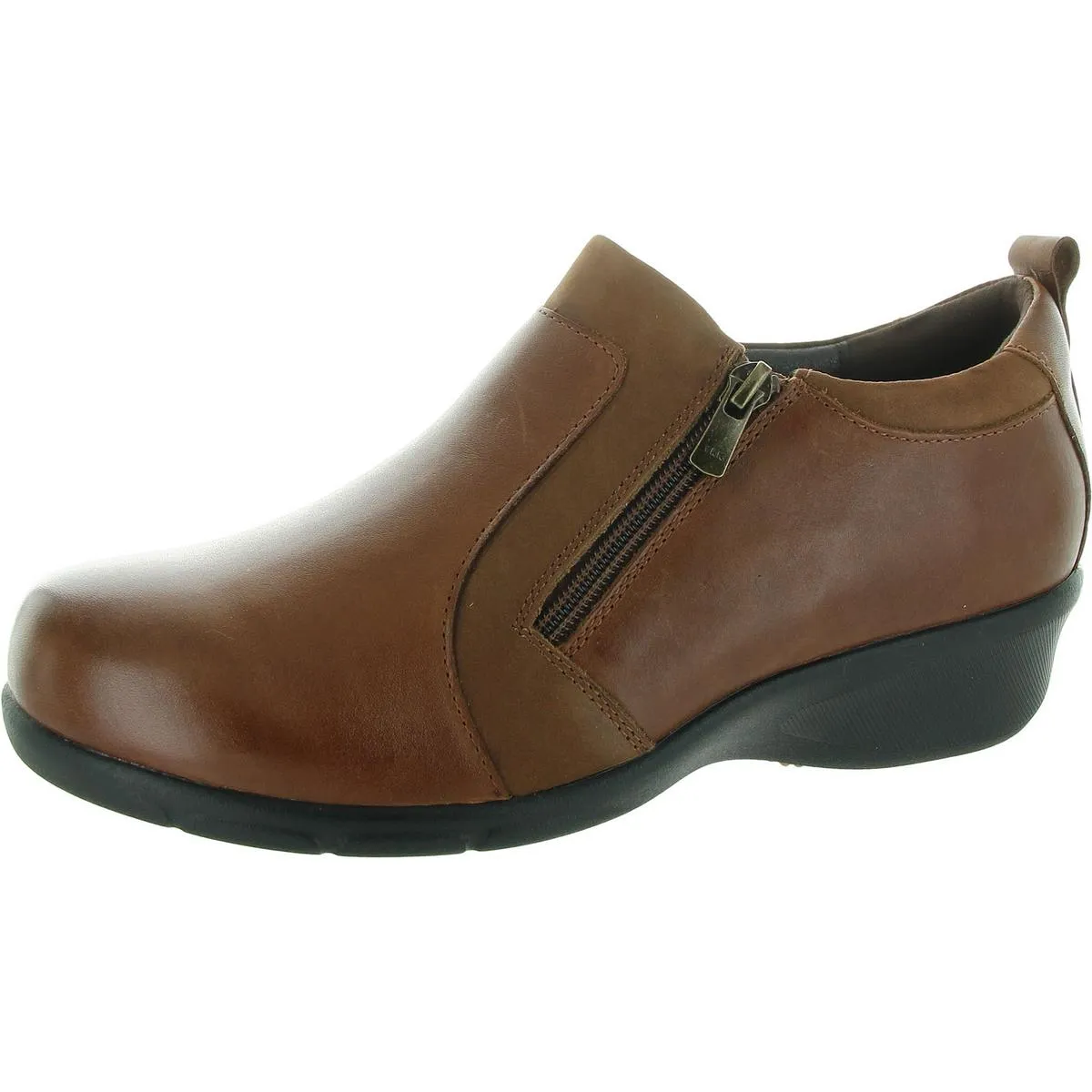 Propet Womens Wendy Leather Comfort Insole Clogs