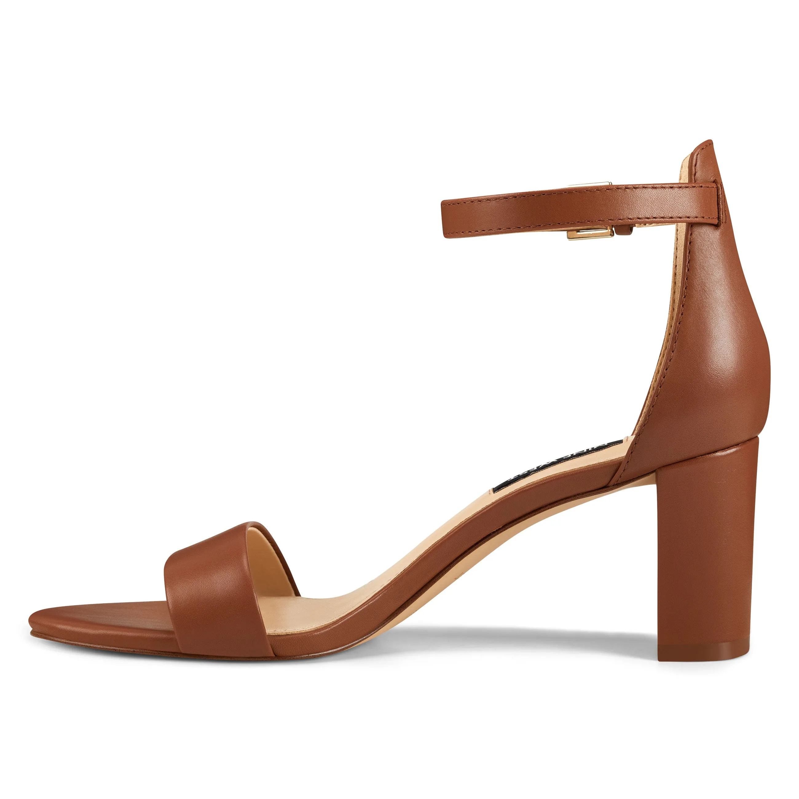 Pruce Ankle Strap Block Heel Sandals