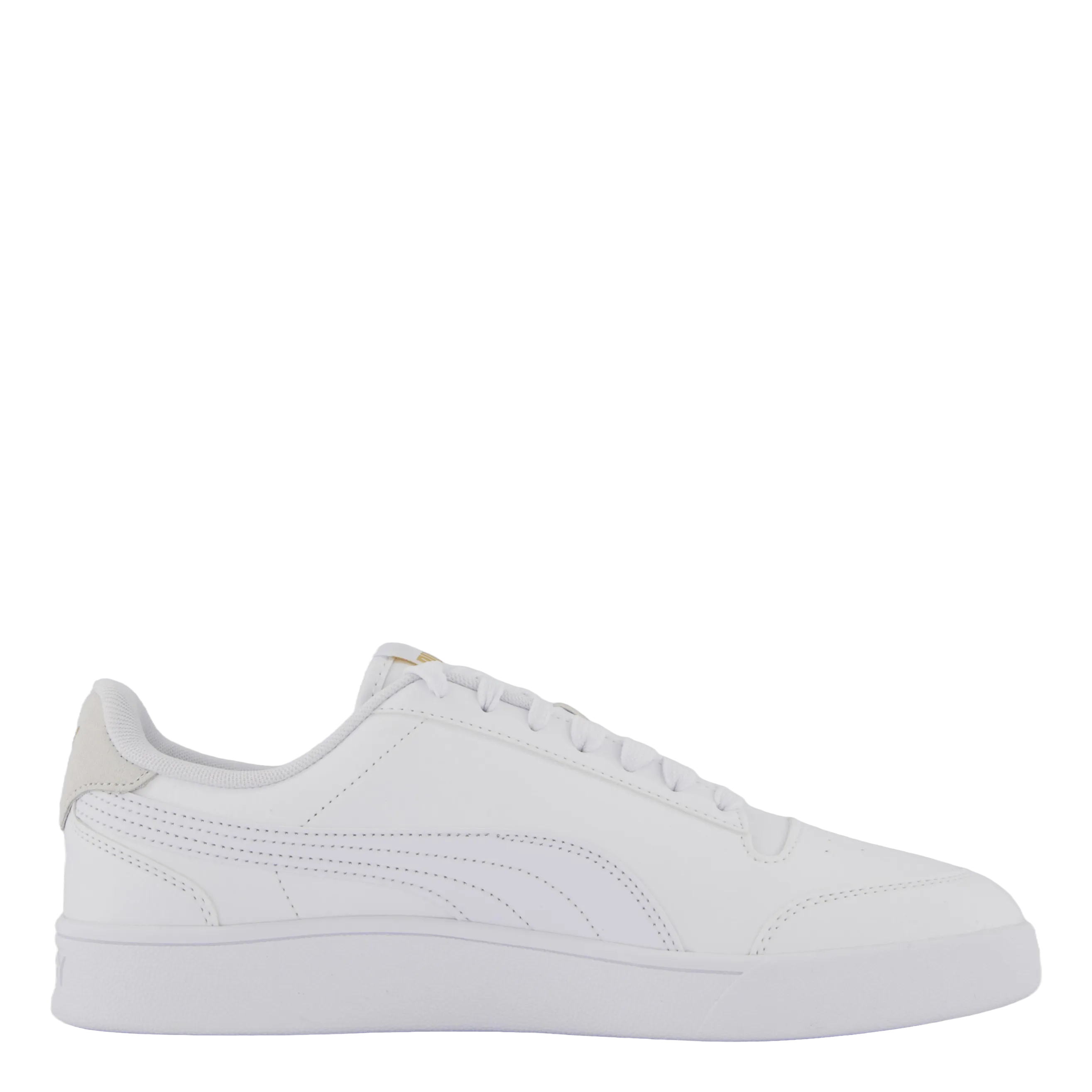 Puma Shuffle White-white-teamgold