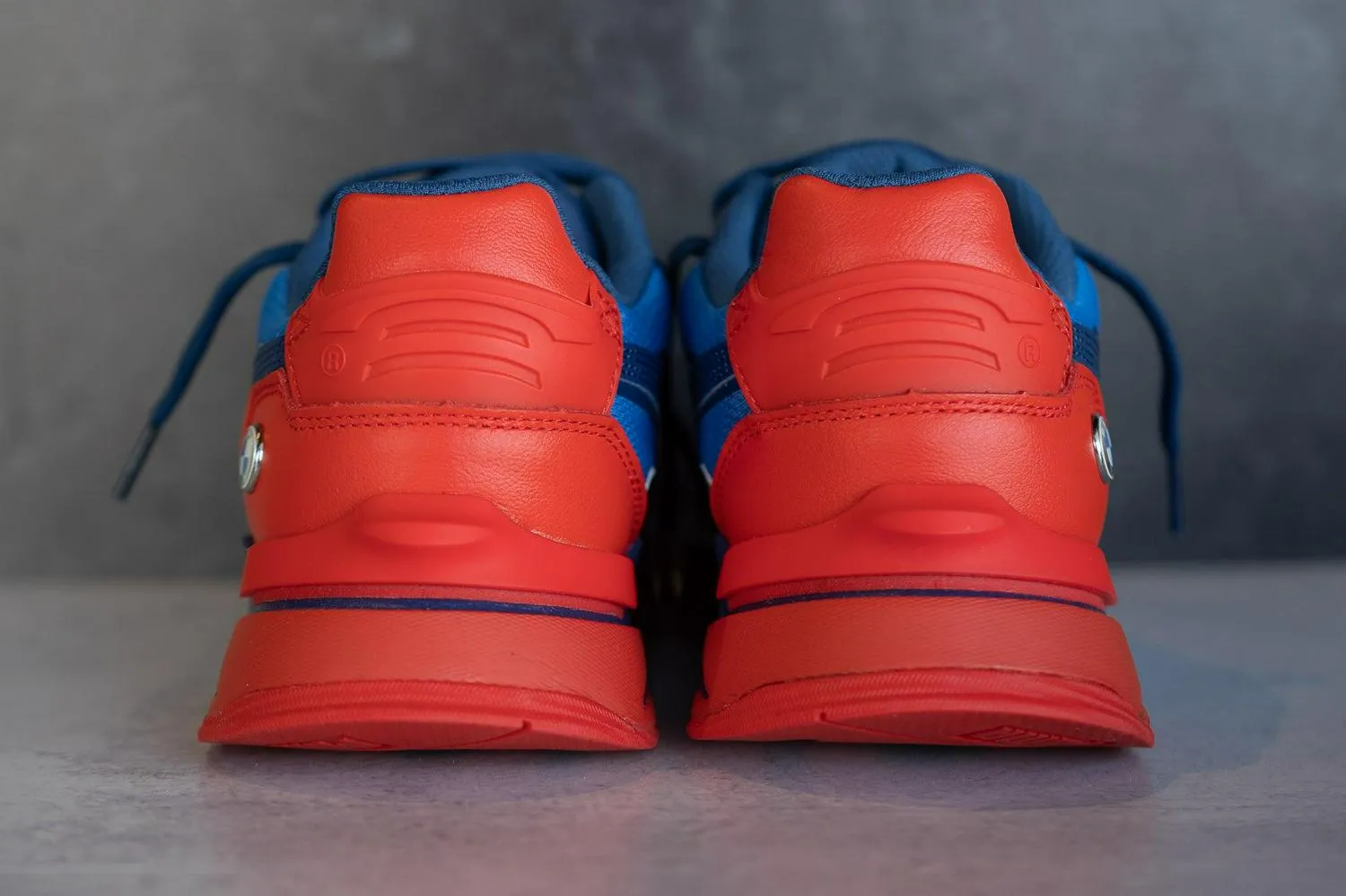 Puma X BMW MMS Mirage Sport Blue Red Shoe Sneaker Trainer
