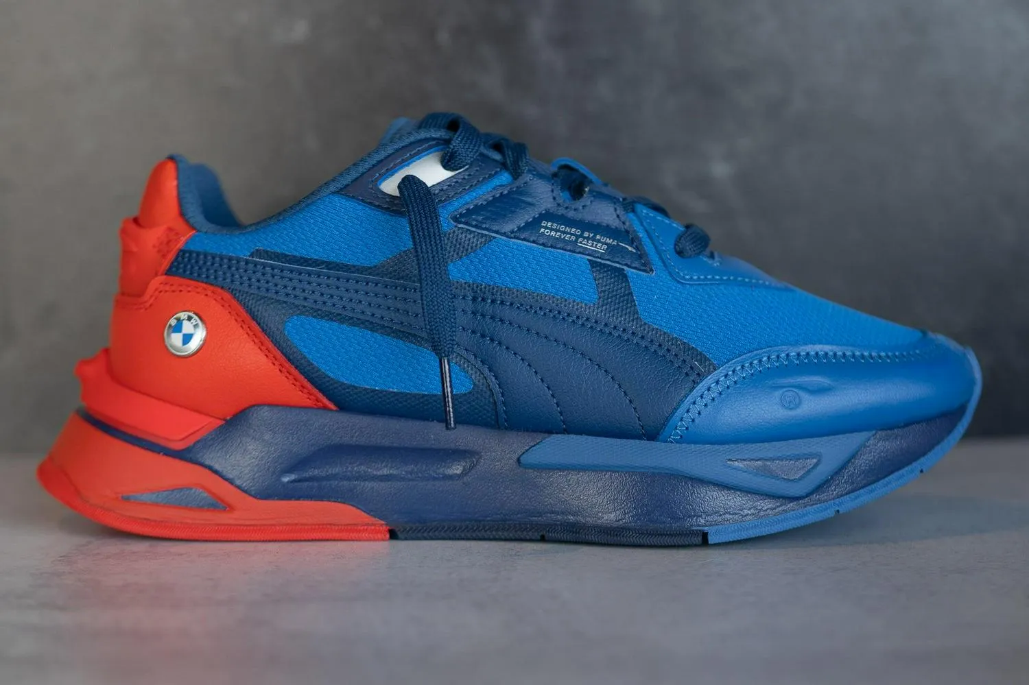 Puma X BMW MMS Mirage Sport Blue Red Shoe Sneaker Trainer