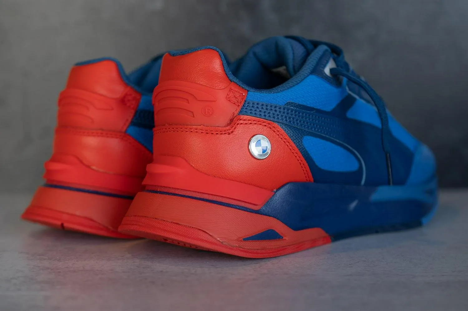 Puma X BMW MMS Mirage Sport Blue Red Shoe Sneaker Trainer