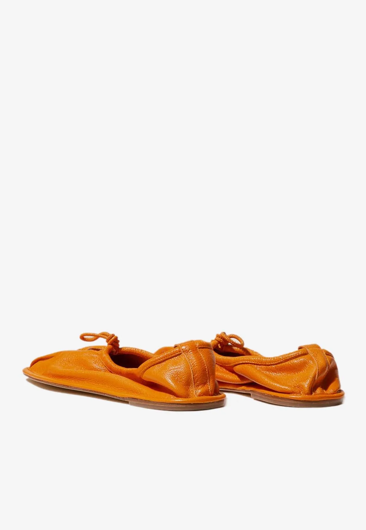 Puntera Nappa Leather Flats