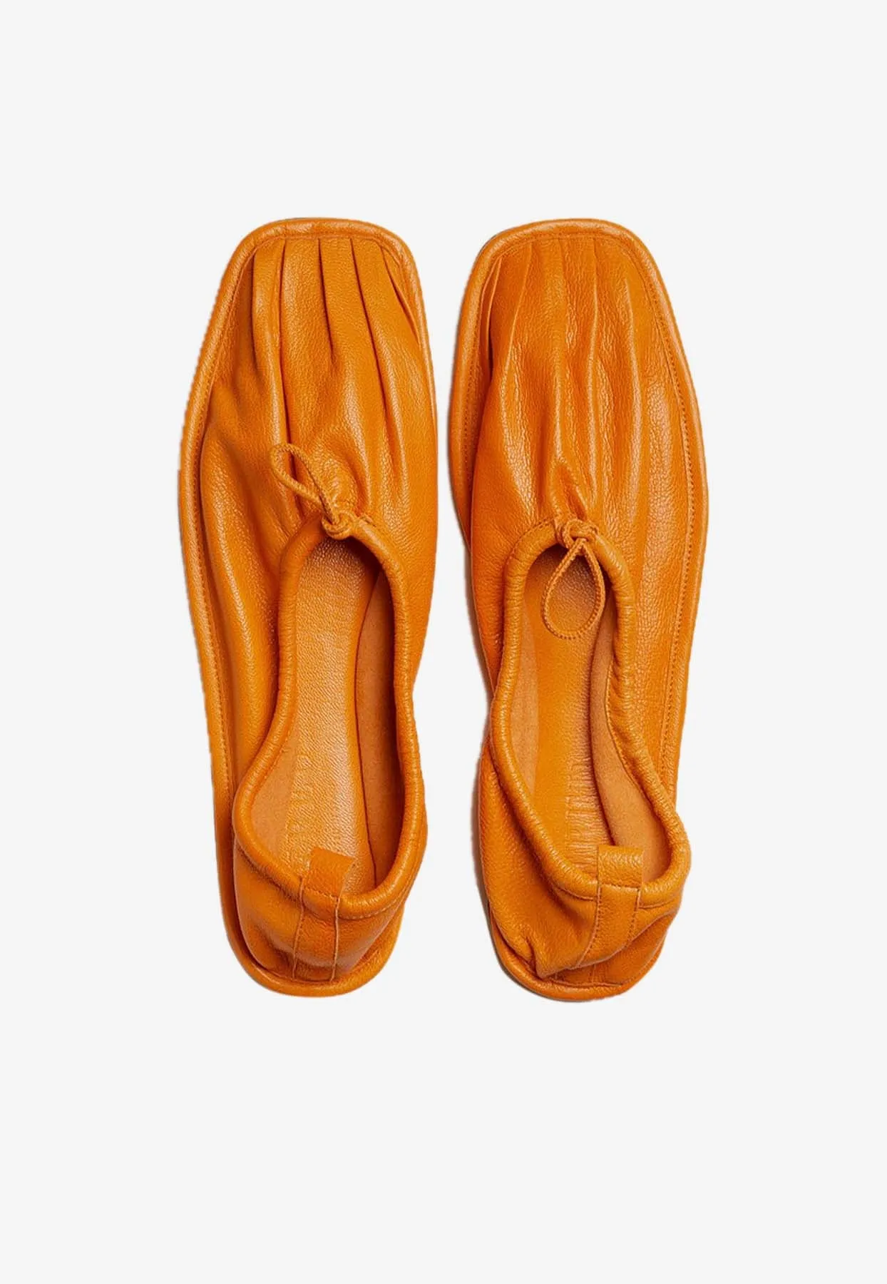 Puntera Nappa Leather Flats