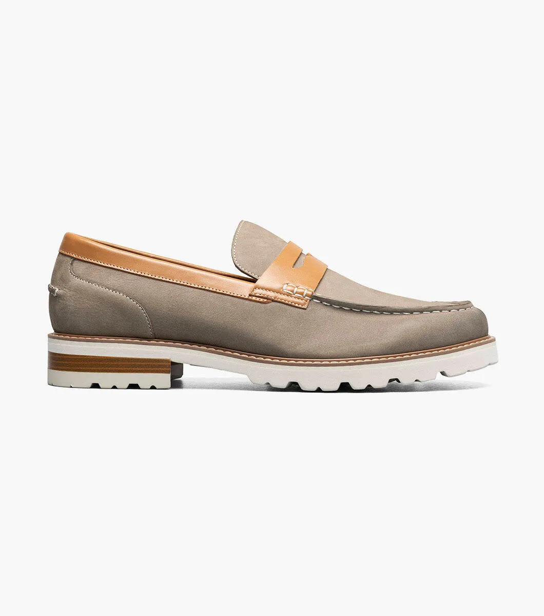 Renegade Moc Toe Penny Loafer-Gray Multi | Florsheim