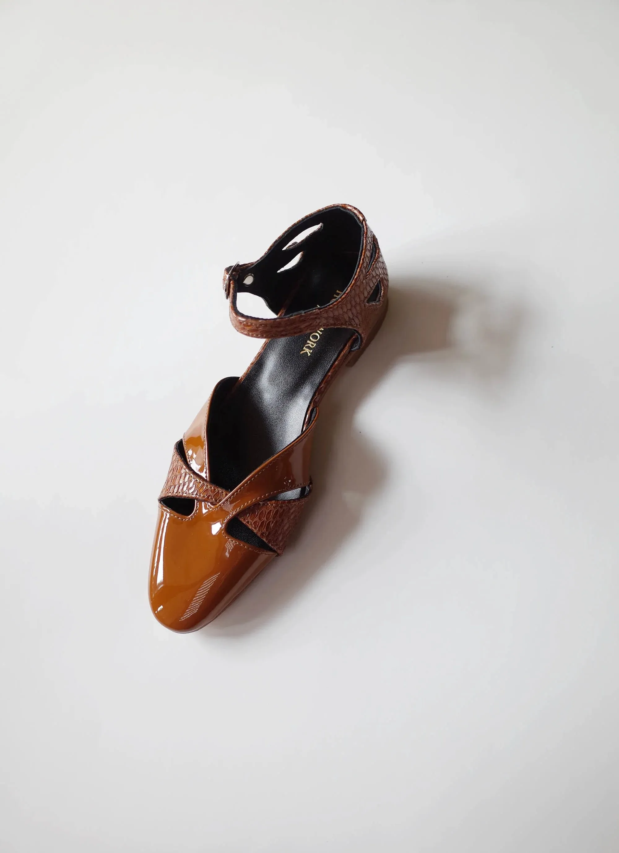 Retro Woven Mary Jane Sandals