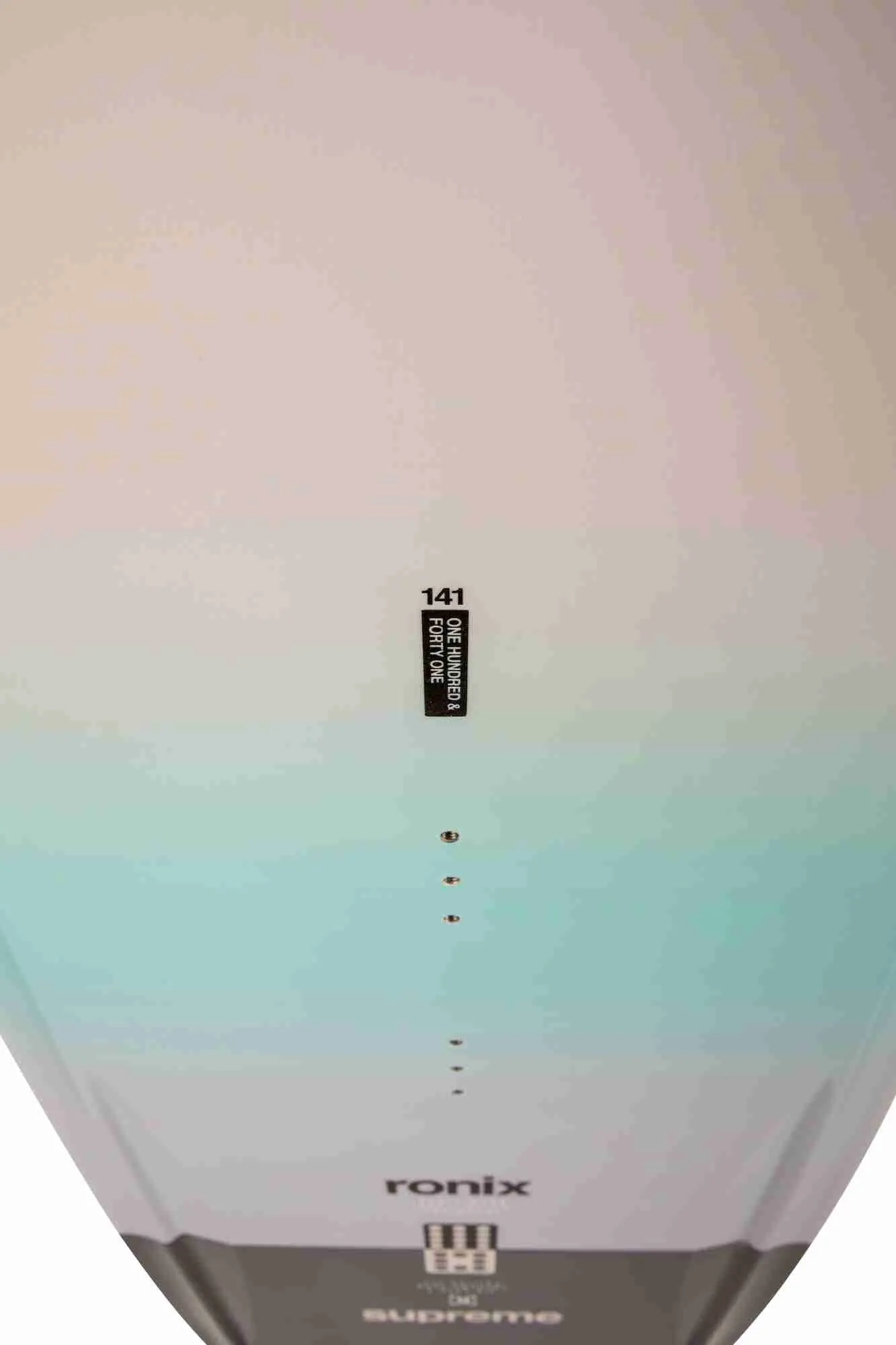 Ronix Wakeboard - Men's Supreme - Air Core 3 - Glossy Black / Matte Haze