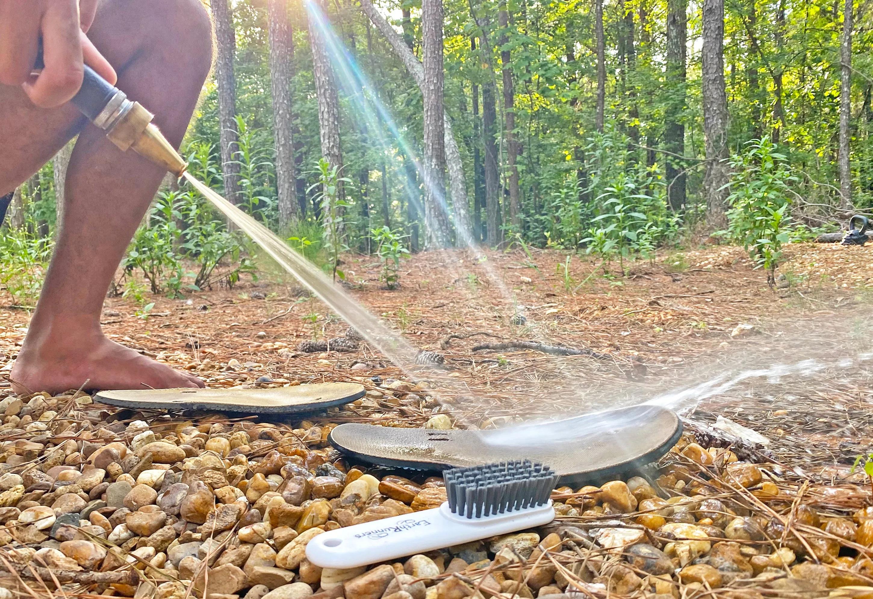 Sandal Cleaning Nozzle   Scrub Brush
