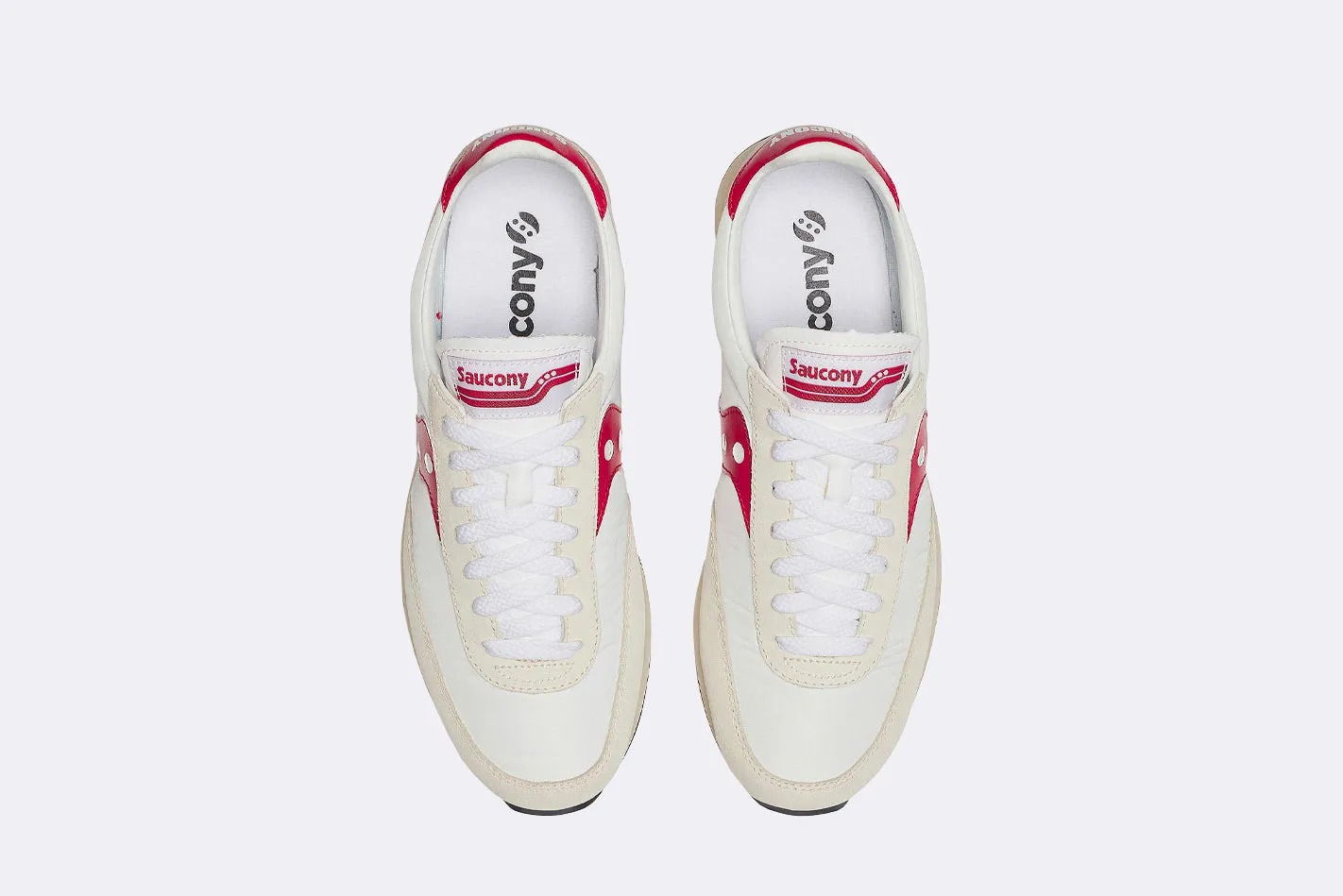 Saucony Wmns Trainer 80 White / Red