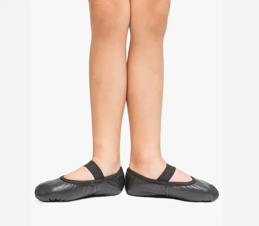 SD69S Child Full Sole Leather Slipper