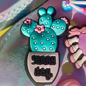 SHOE CHARMS - PRICKLY PEAR CACTUS