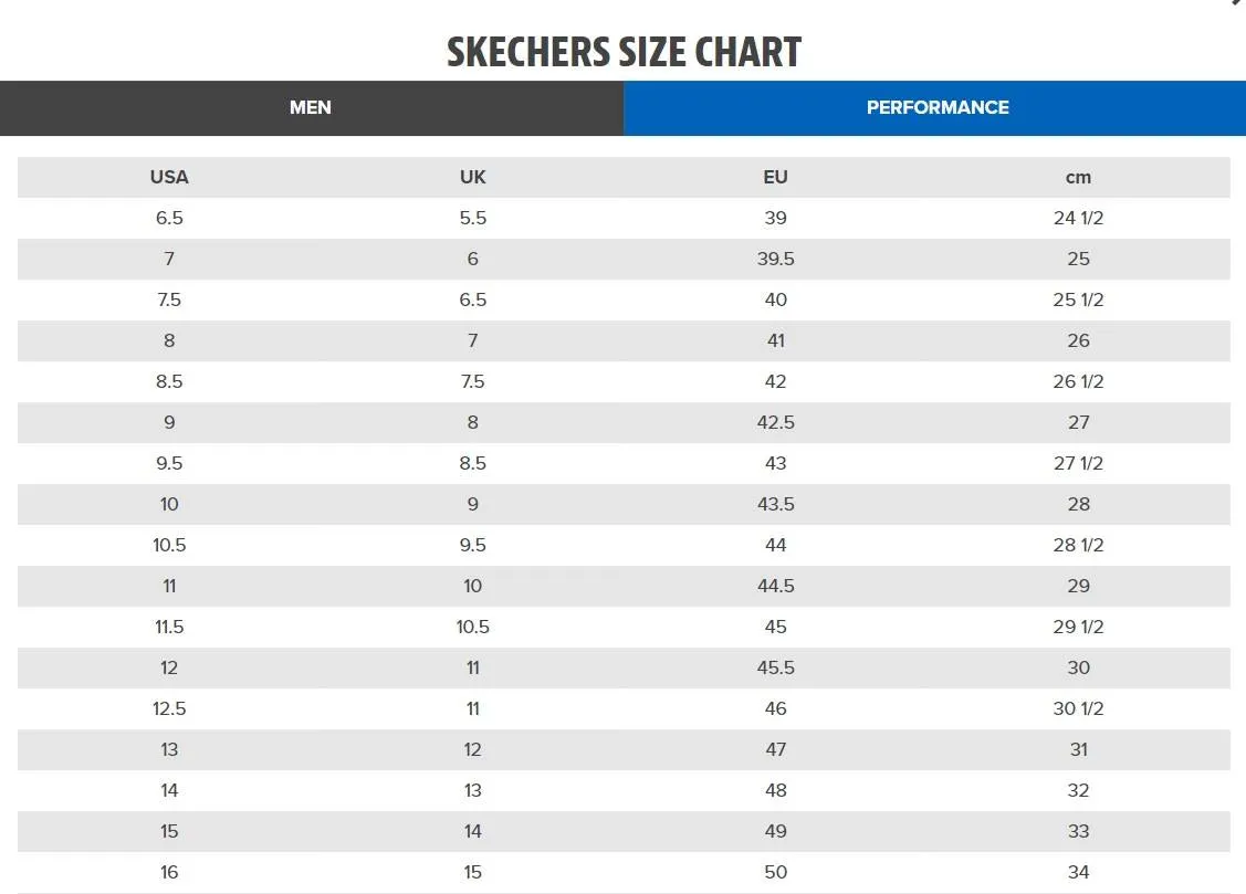 Skechers (GAR77071WEC) Mens Bronwood Wide in UK 6 to 12