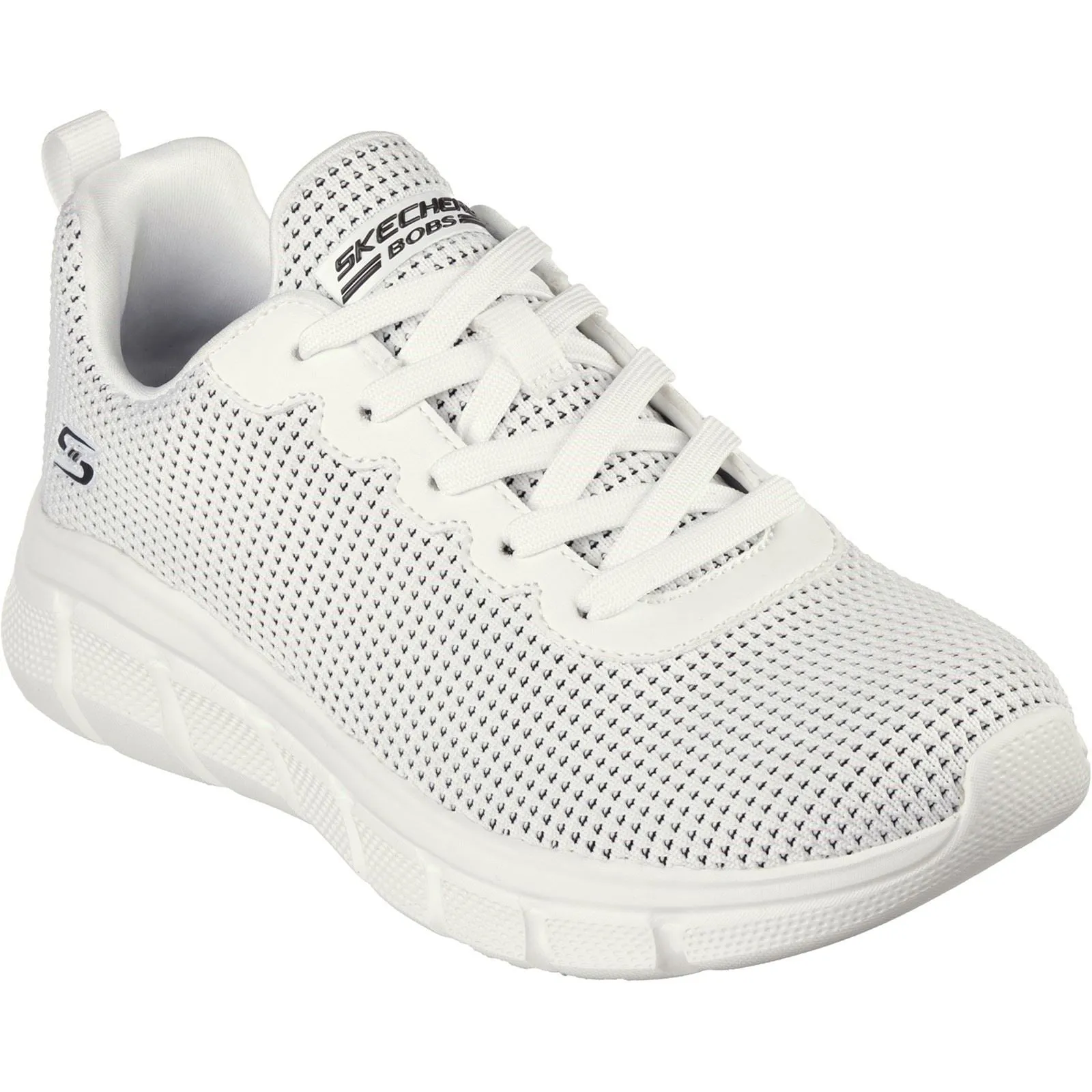 Skechers Women Trainers - Bobs Sport B Flex - Visionary Essence in White, 3-8 - GAR117346
