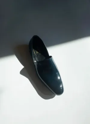 Sleek Glossy Slip-On Shoes