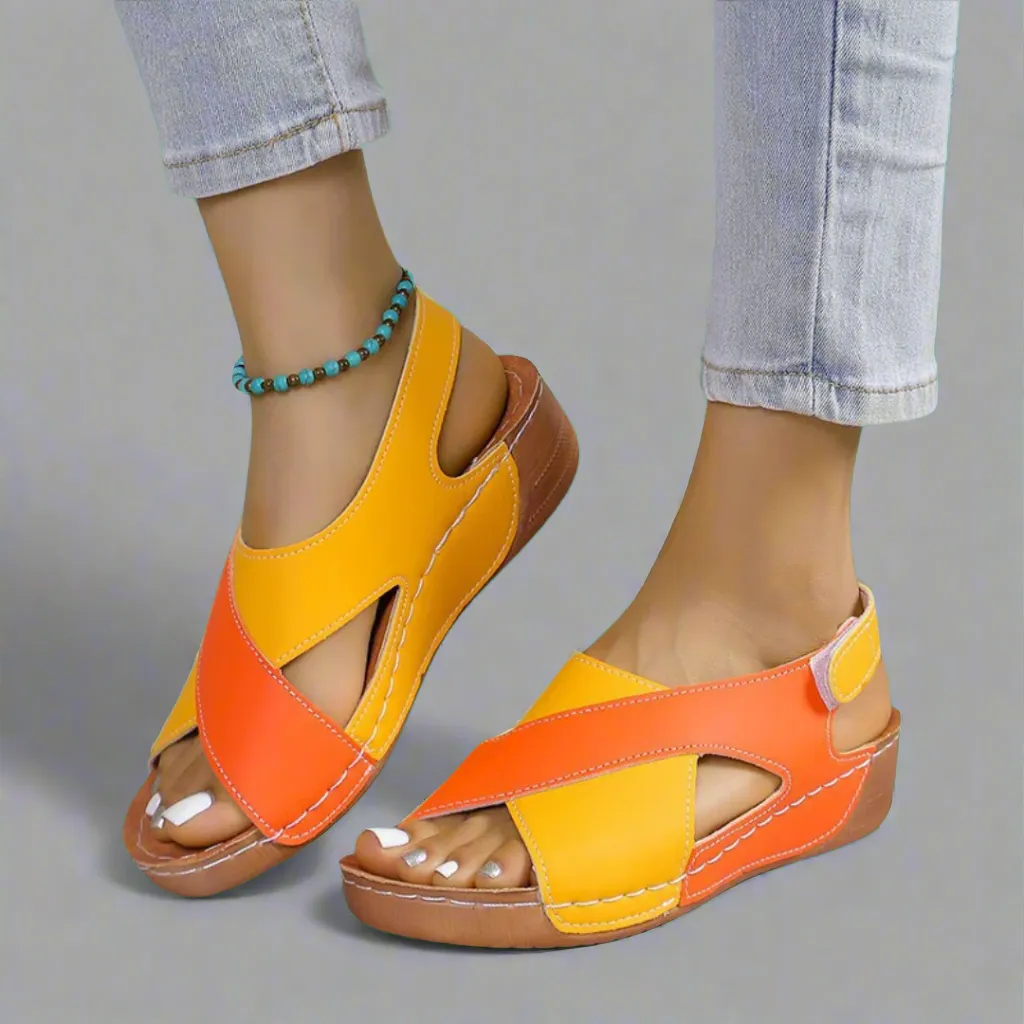Sonnhild | Handcrafted Premium Sandals in Navy Blue
