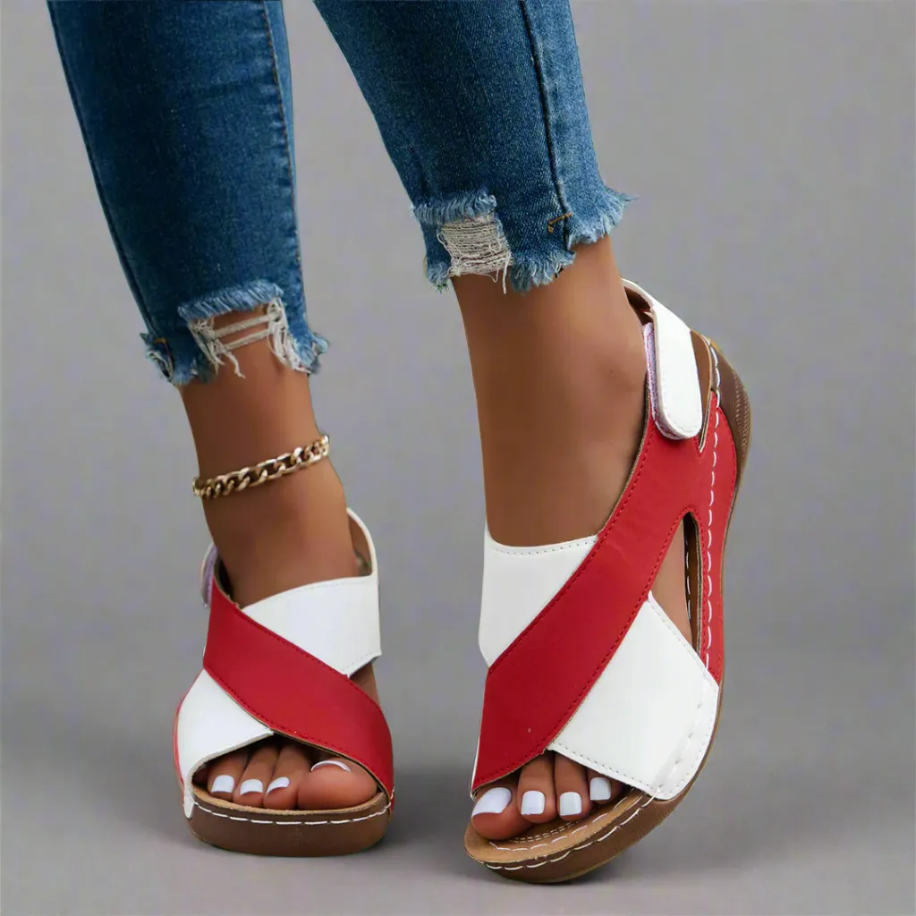 Sonnhild | Handcrafted Premium Sandals in Navy Blue