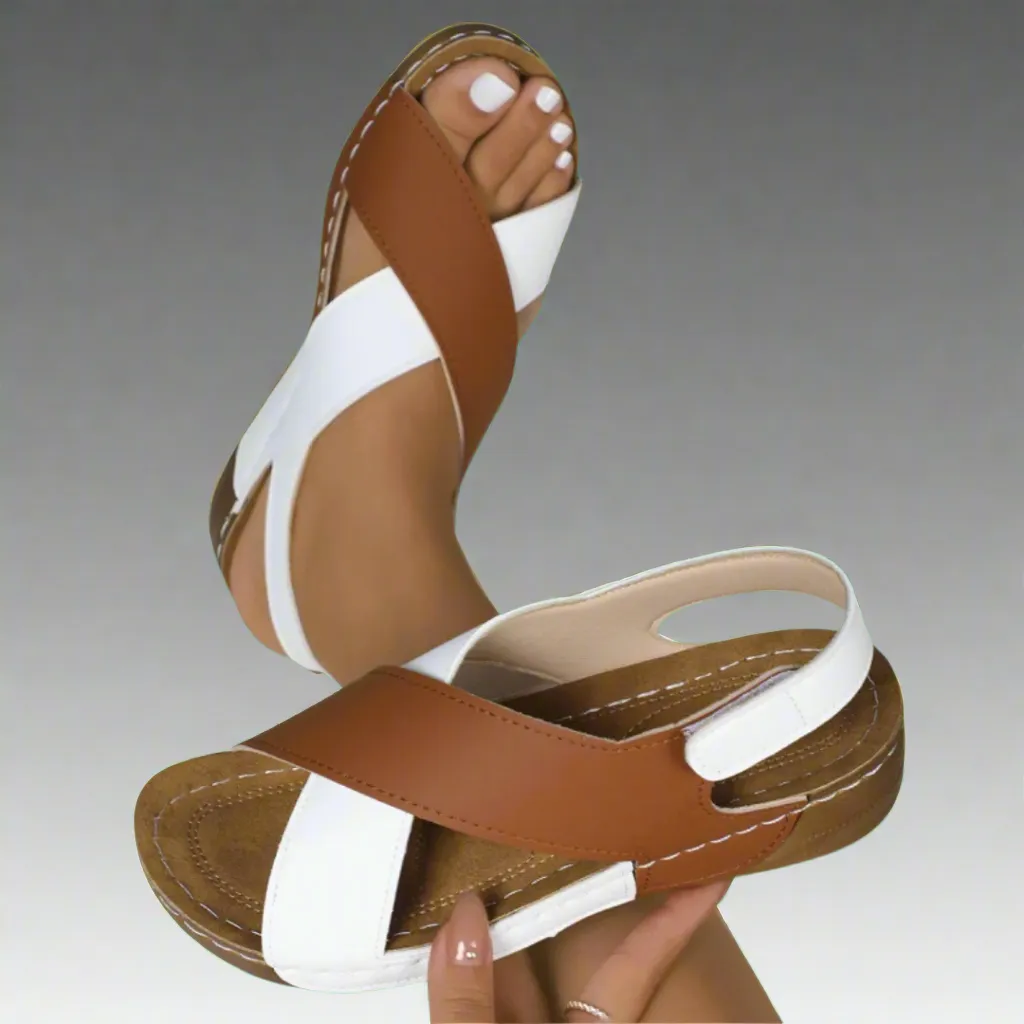 Sonnhild | Handcrafted Premium Sandals in Navy Blue