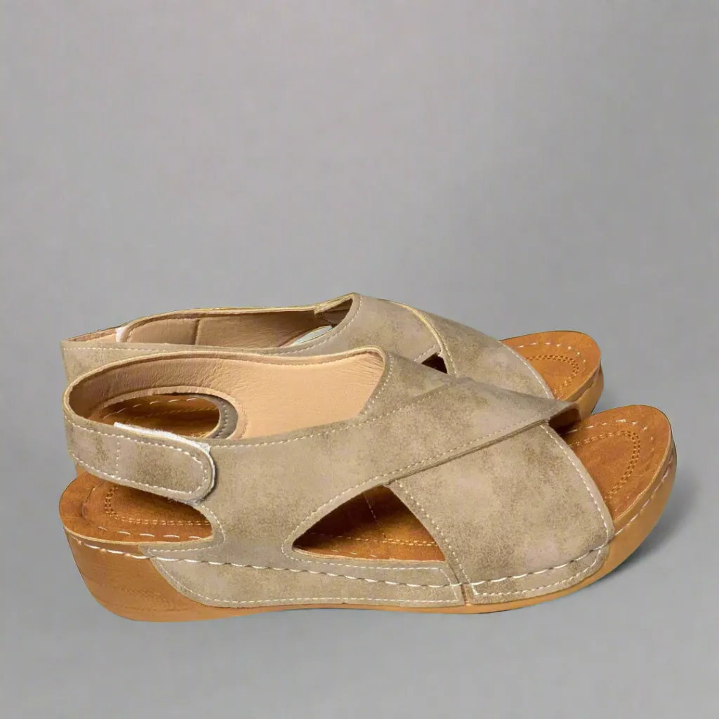 Sonnhild | Handcrafted Premium Sandals in Navy Blue