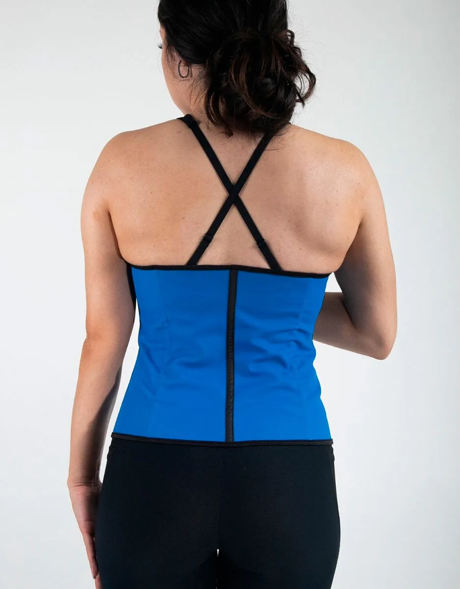 Sport Latex Waist Trainer - Cobalt Blue