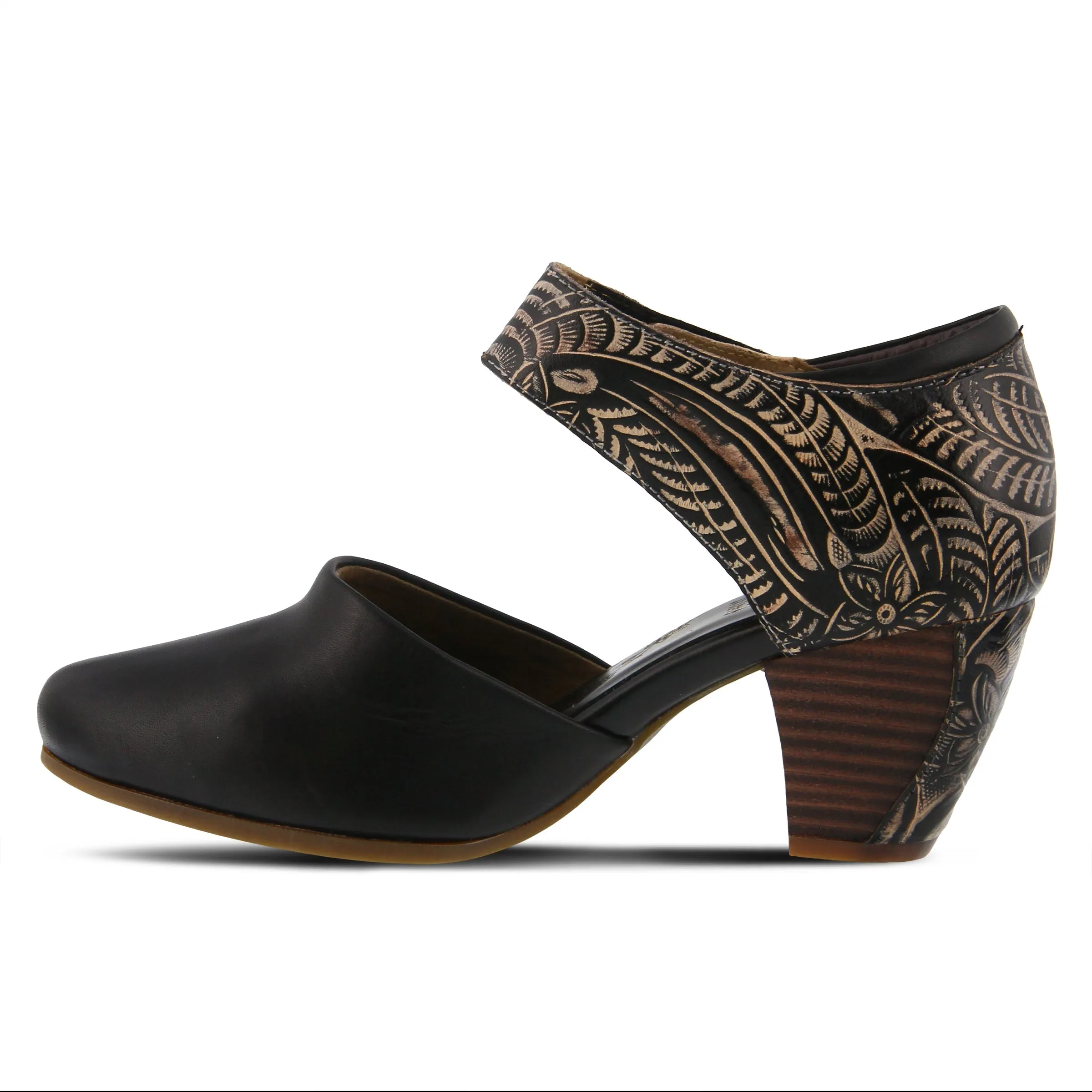 Spring Step Shoes L'Artiste Toolie Women's Hand Painted Leather Shoes