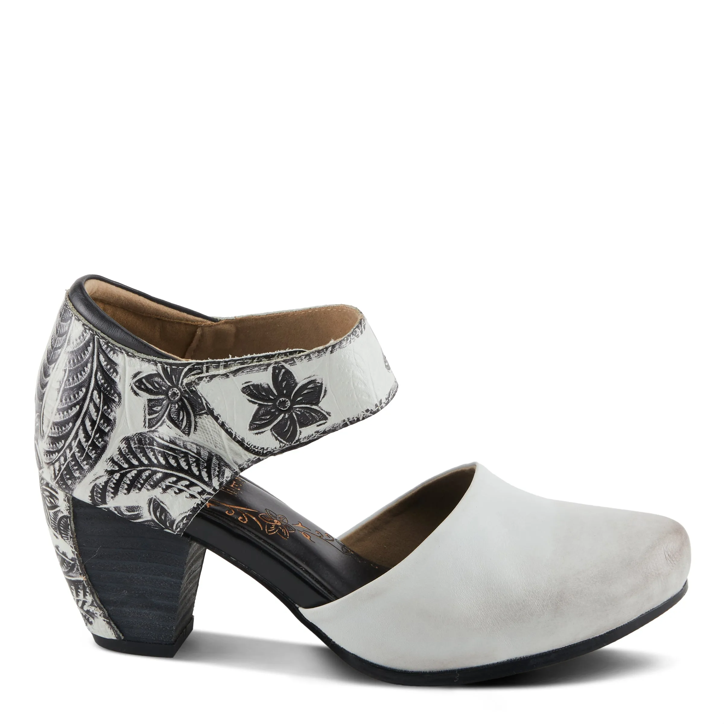 Spring Step Shoes L'Artiste Toolie Women's Hand Painted Leather Shoes