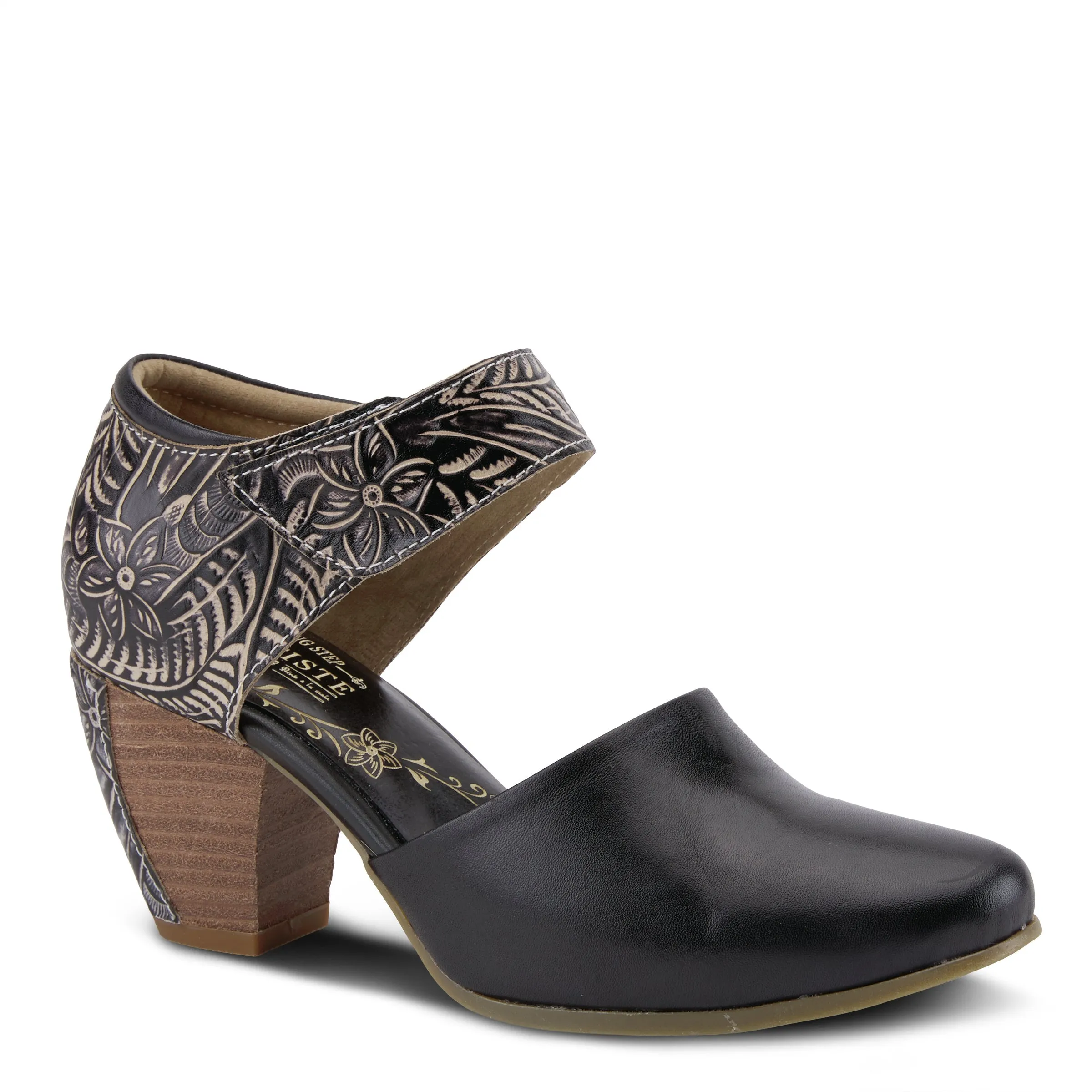 Spring Step Shoes L'Artiste Toolie Women's Hand Painted Leather Shoes