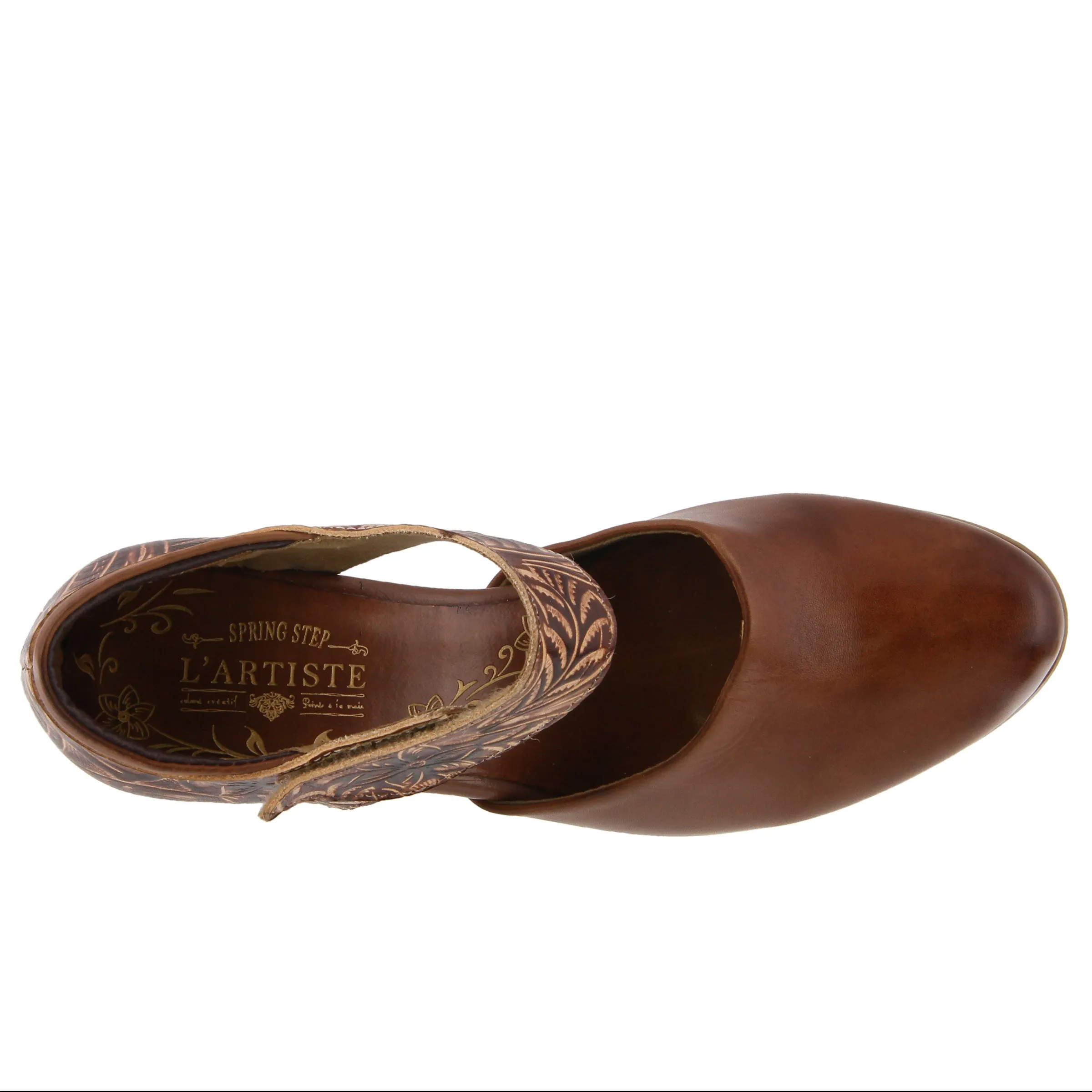 Spring Step Shoes L'Artiste Toolie Women's Hand Painted Leather Shoes
