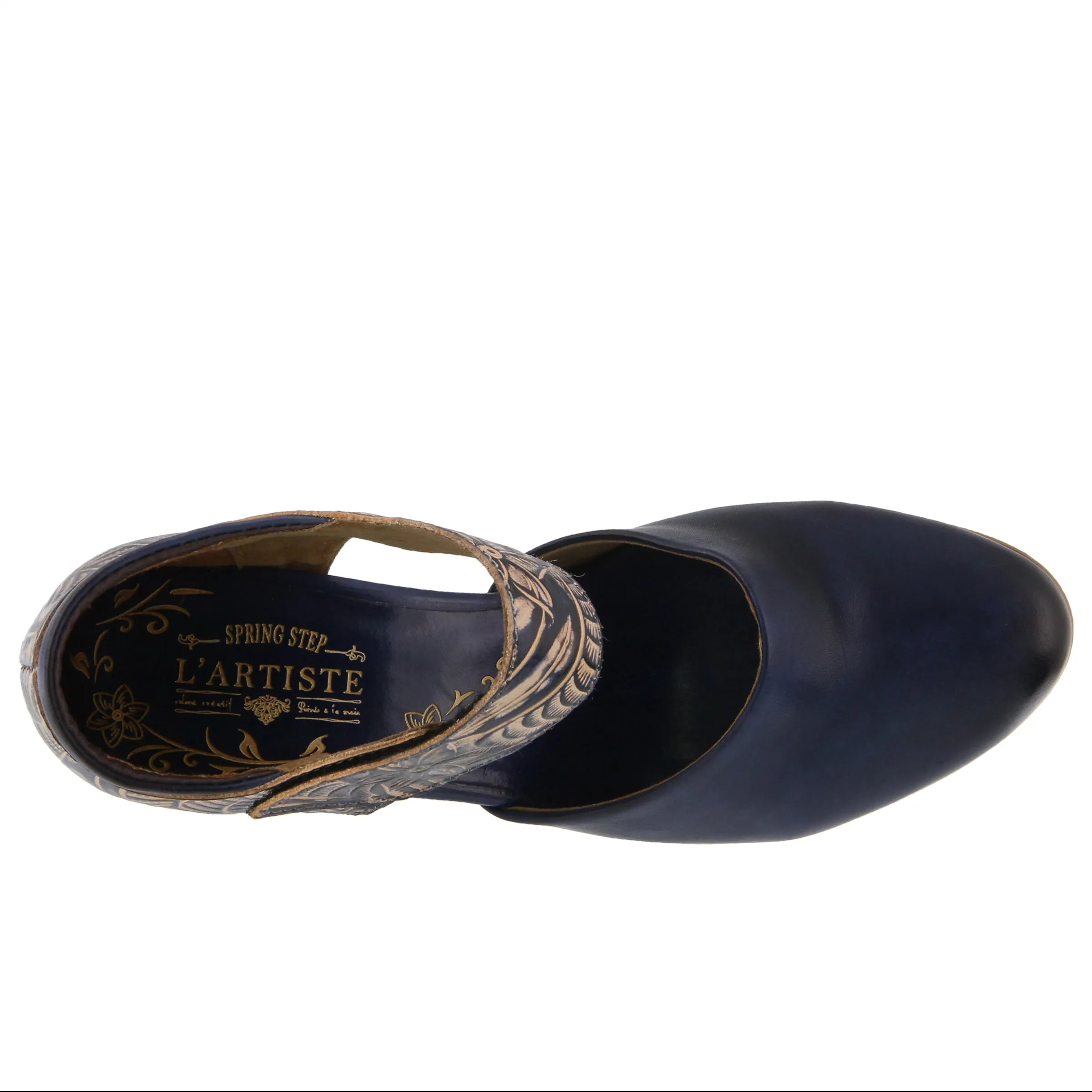 Spring Step Shoes L'Artiste Toolie Women's Hand Painted Leather Shoes