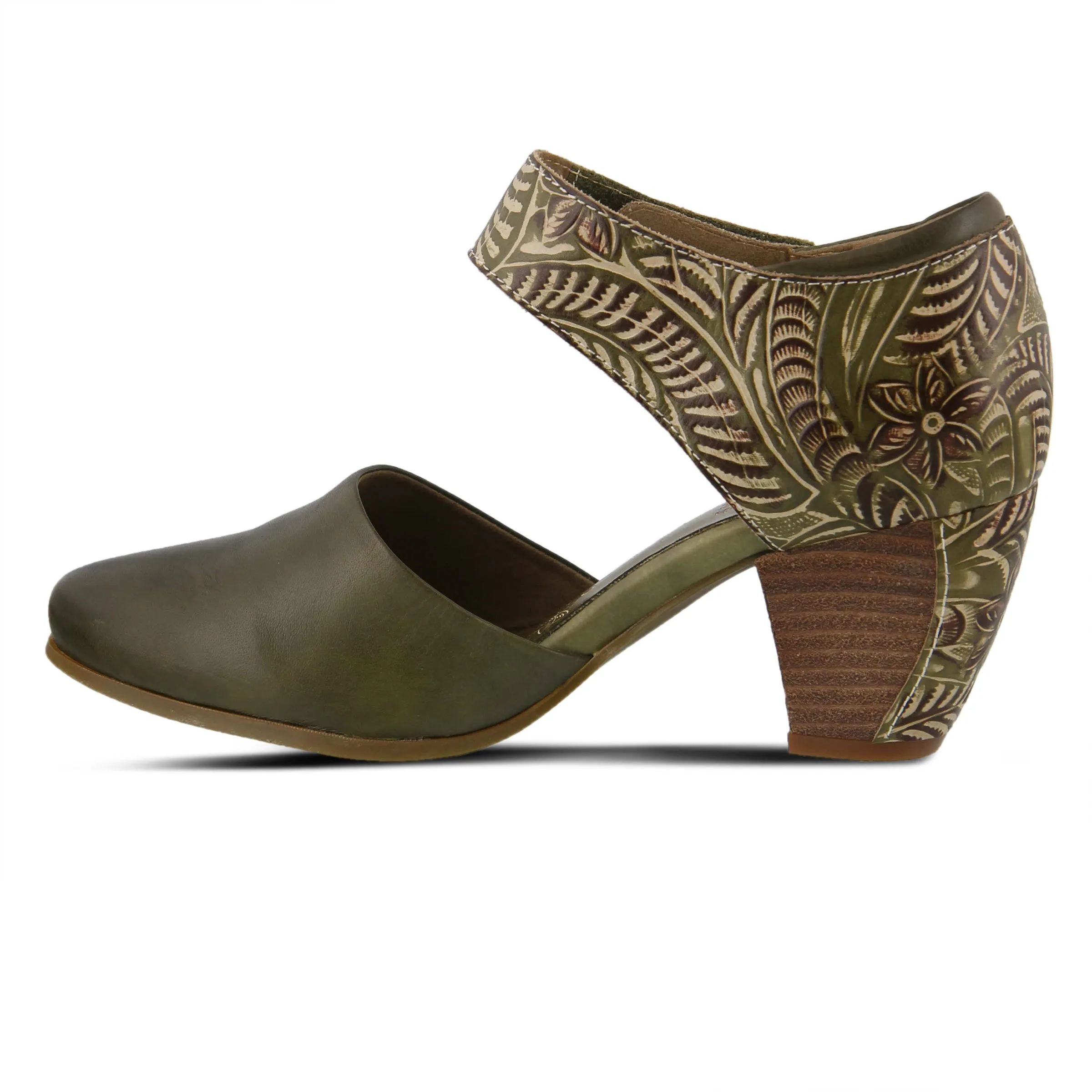 Spring Step Shoes L'Artiste Toolie Women's Hand Painted Leather Shoes