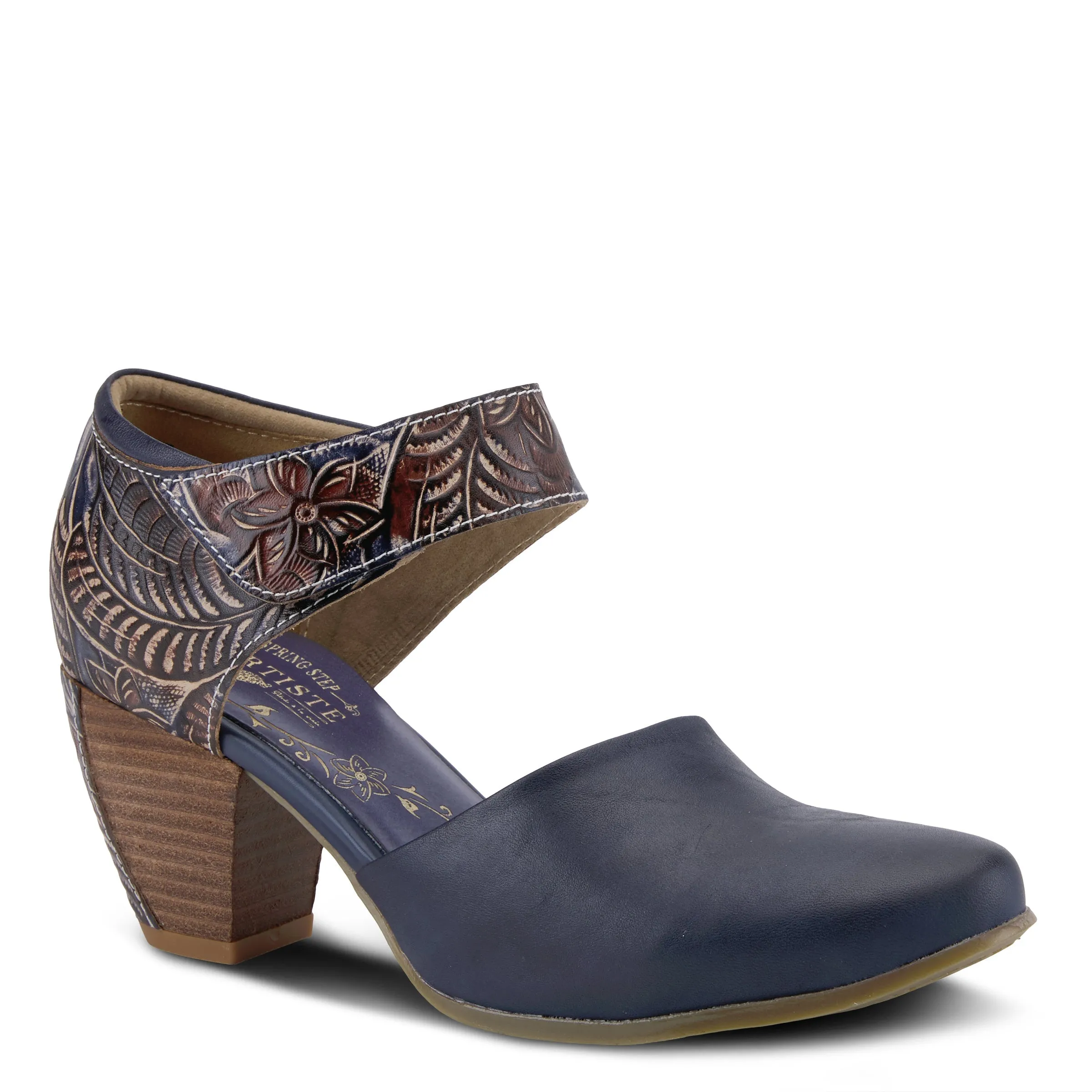 Spring Step Shoes L'Artiste Toolie Women's Hand Painted Leather Shoes