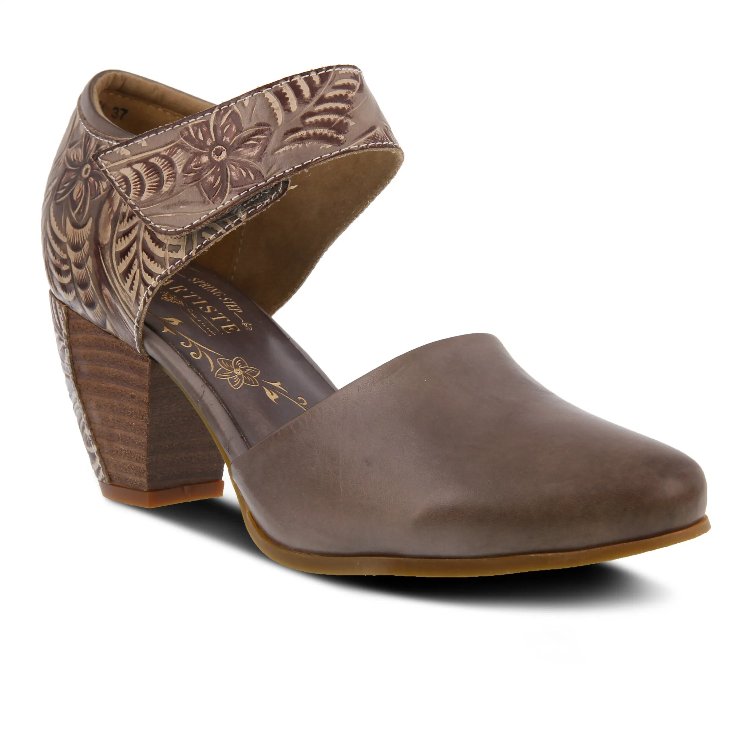 Spring Step Shoes L'Artiste Toolie Women's Hand Painted Leather Shoes