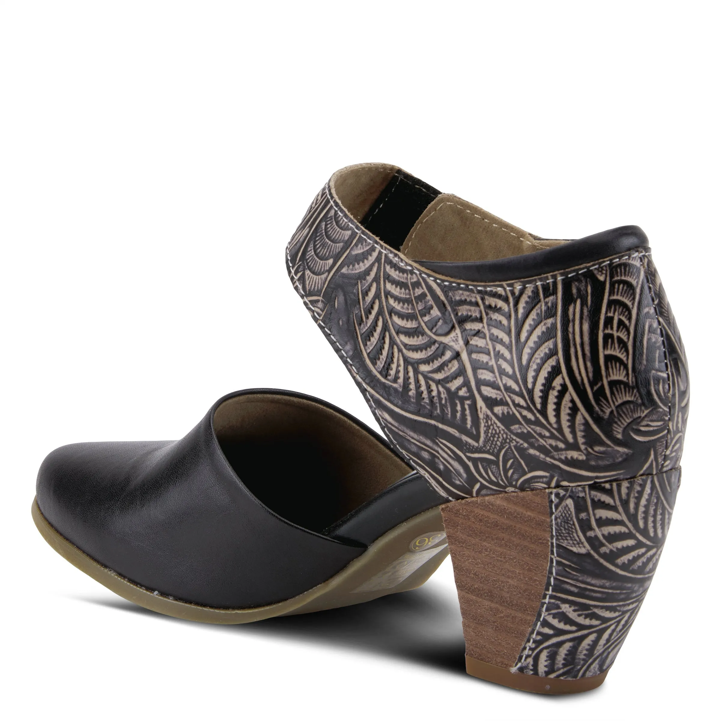 Spring Step Shoes L'Artiste Toolie Women's Hand Painted Leather Shoes
