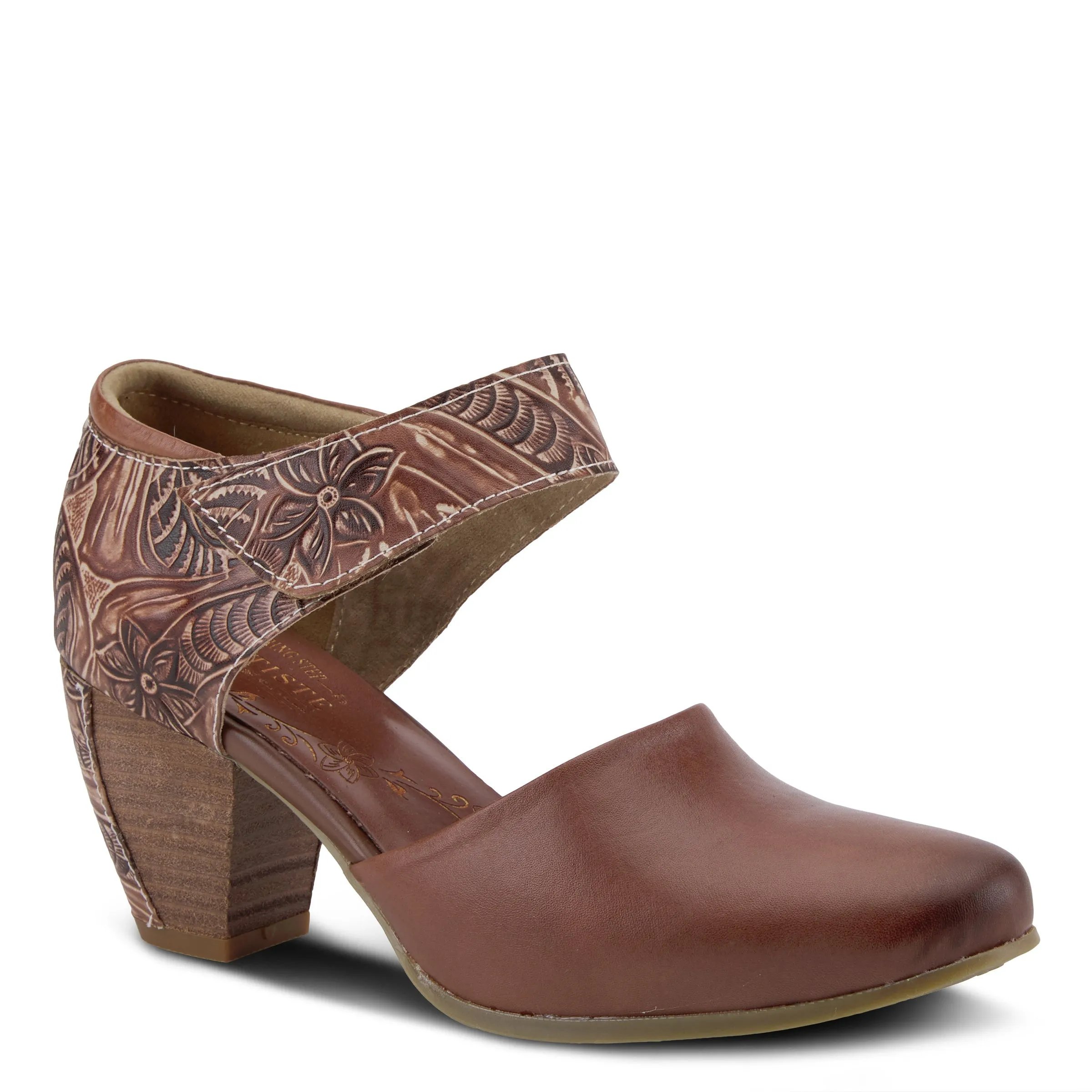 Spring Step Shoes L'Artiste Toolie Women's Hand Painted Leather Shoes