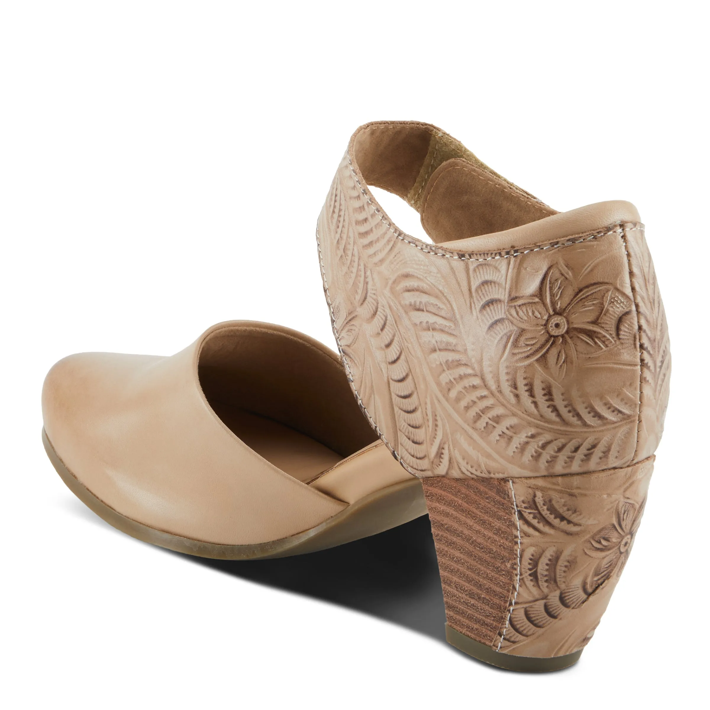 Spring Step Shoes L'Artiste Toolie Women's Hand Painted Leather Shoes
