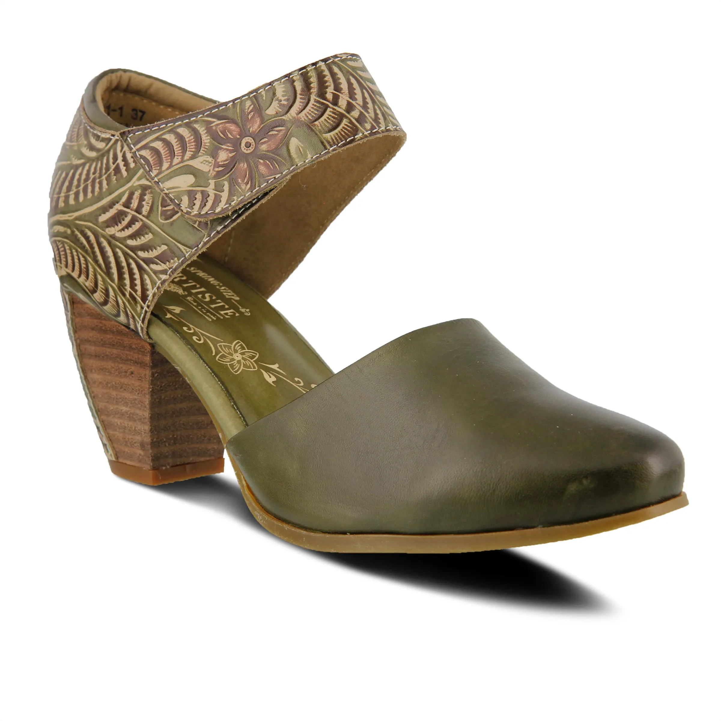 Spring Step Shoes L'Artiste Toolie Women's Hand Painted Leather Shoes