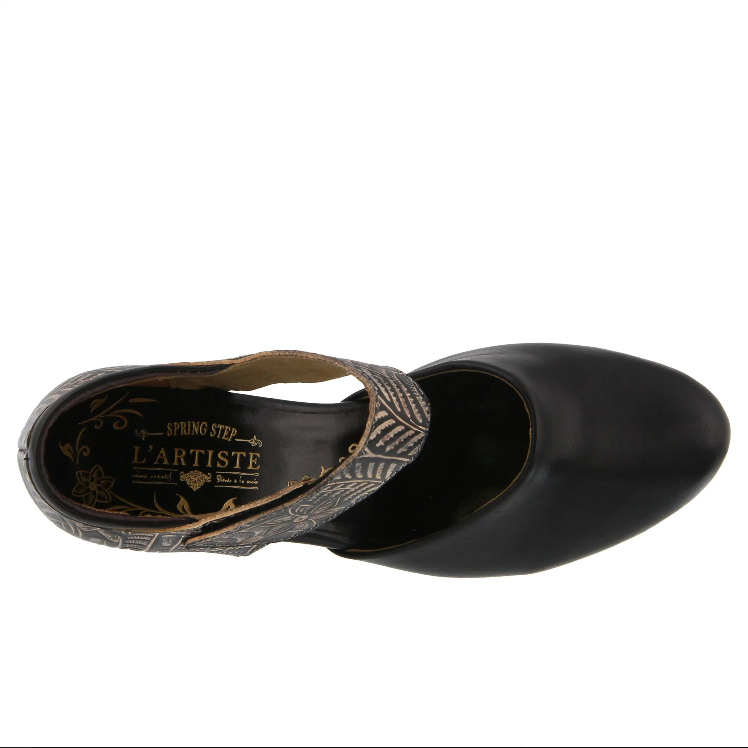Spring Step Shoes L'Artiste Toolie Women's Hand Painted Leather Shoes
