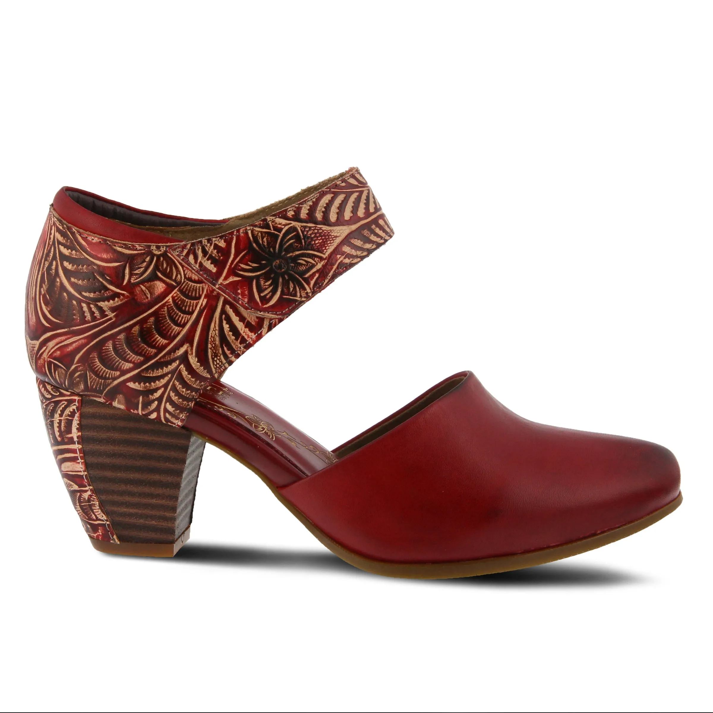 Spring Step Shoes L'Artiste Toolie Women's Hand Painted Leather Shoes