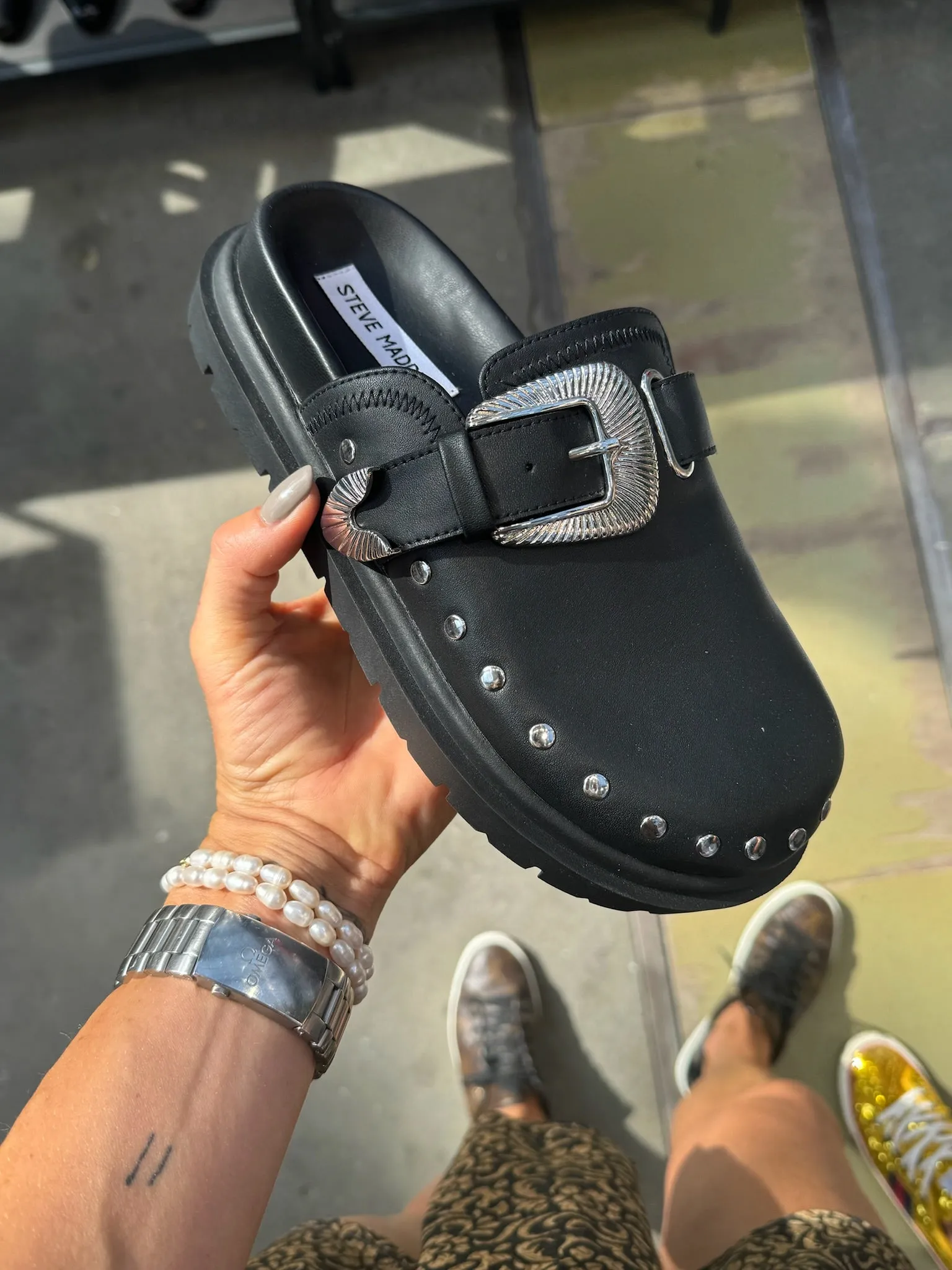 Steve Madden - Sandal - Black - Offbeat BLK